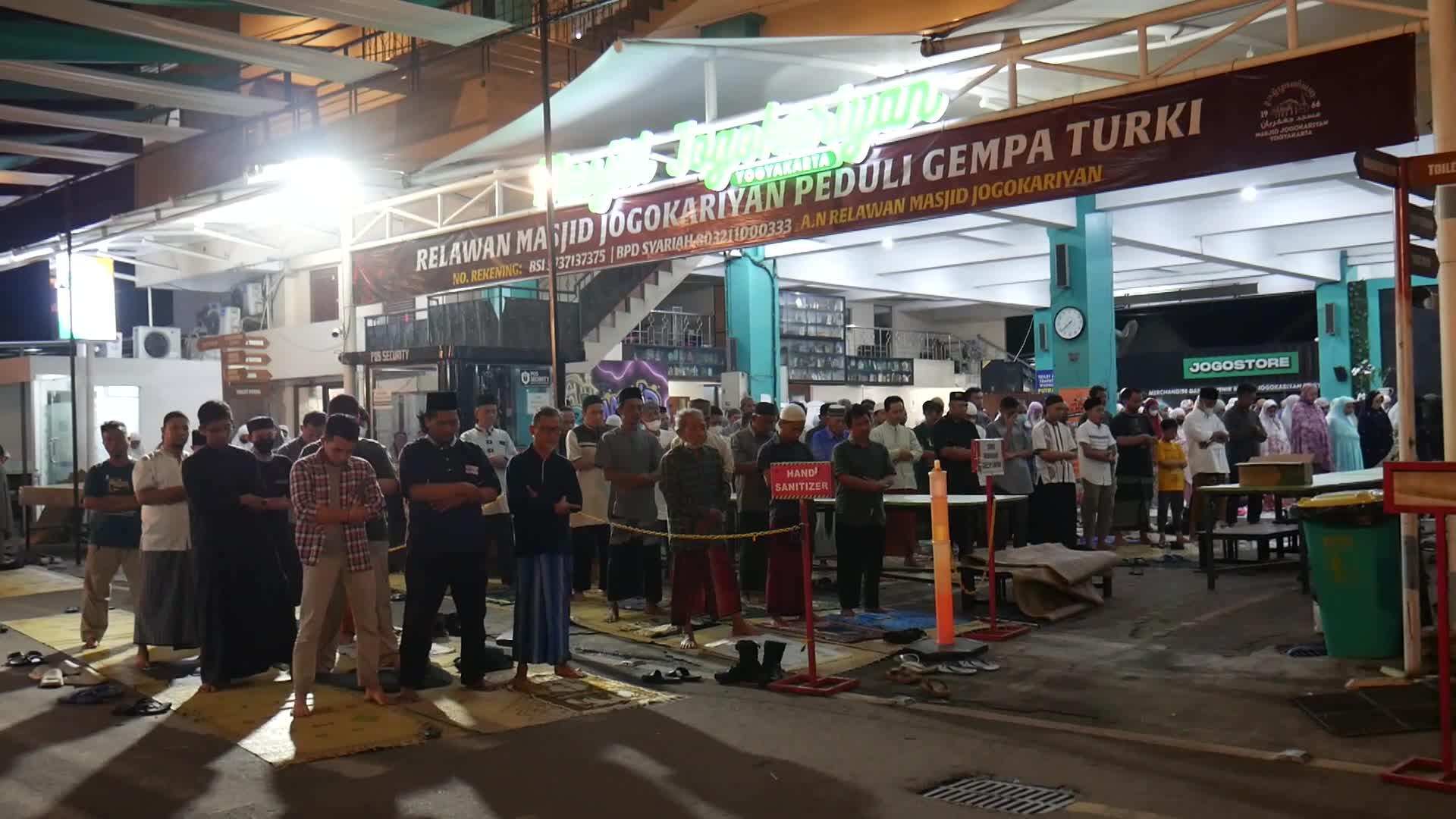 Tarawih Prayer During Ramadan In Indonesia