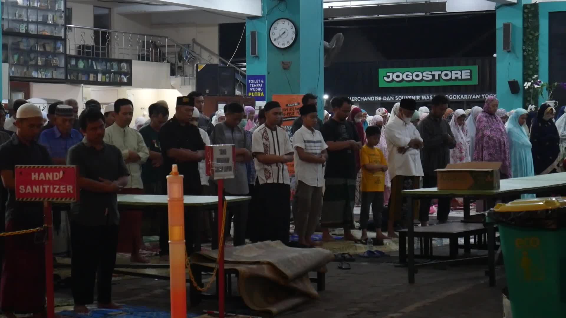 Tarawih Prayer During Ramadan In Indonesia