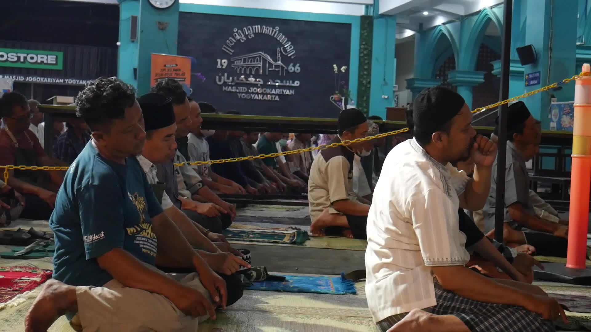 Tarawih Prayer During Ramadan In Indonesia