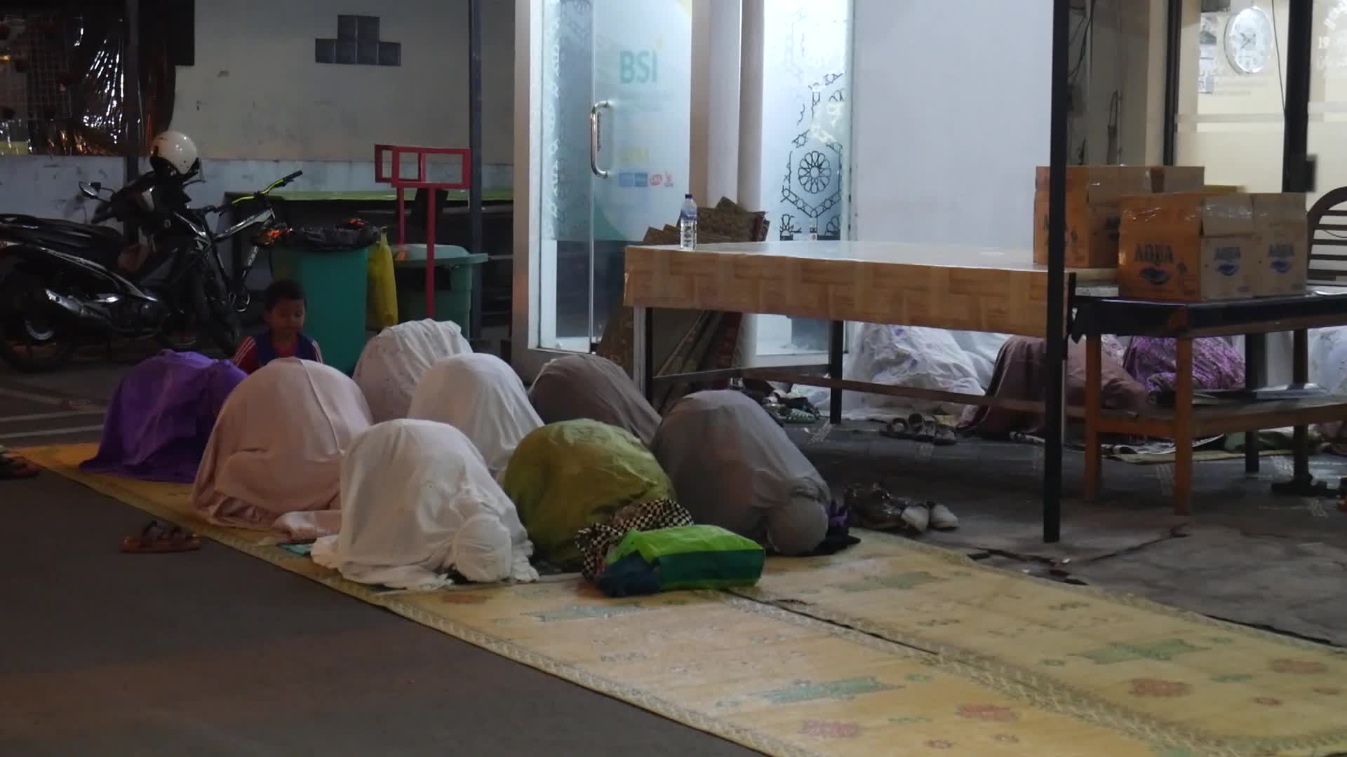 Tarawih Prayer During Ramadan In Indonesia
