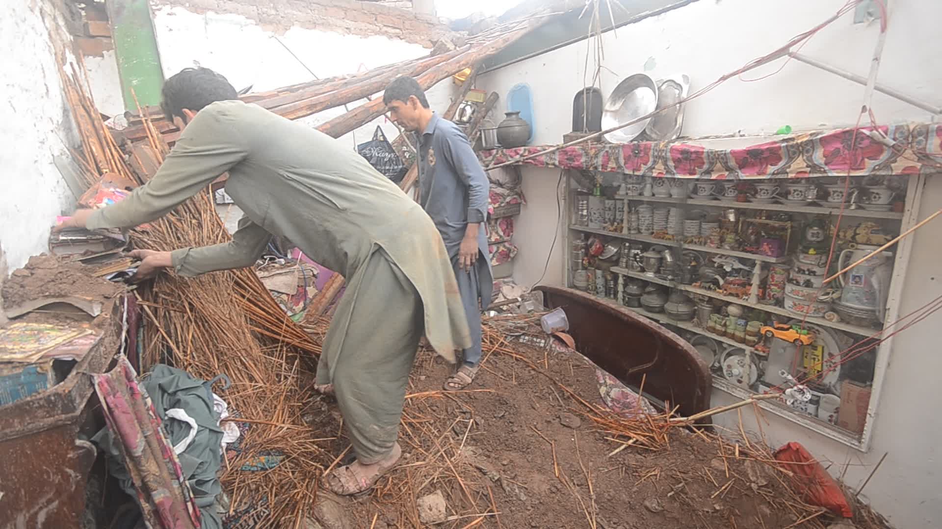 4 killed in roof collapse as heavy rain hits Pakistan's Peshawar
