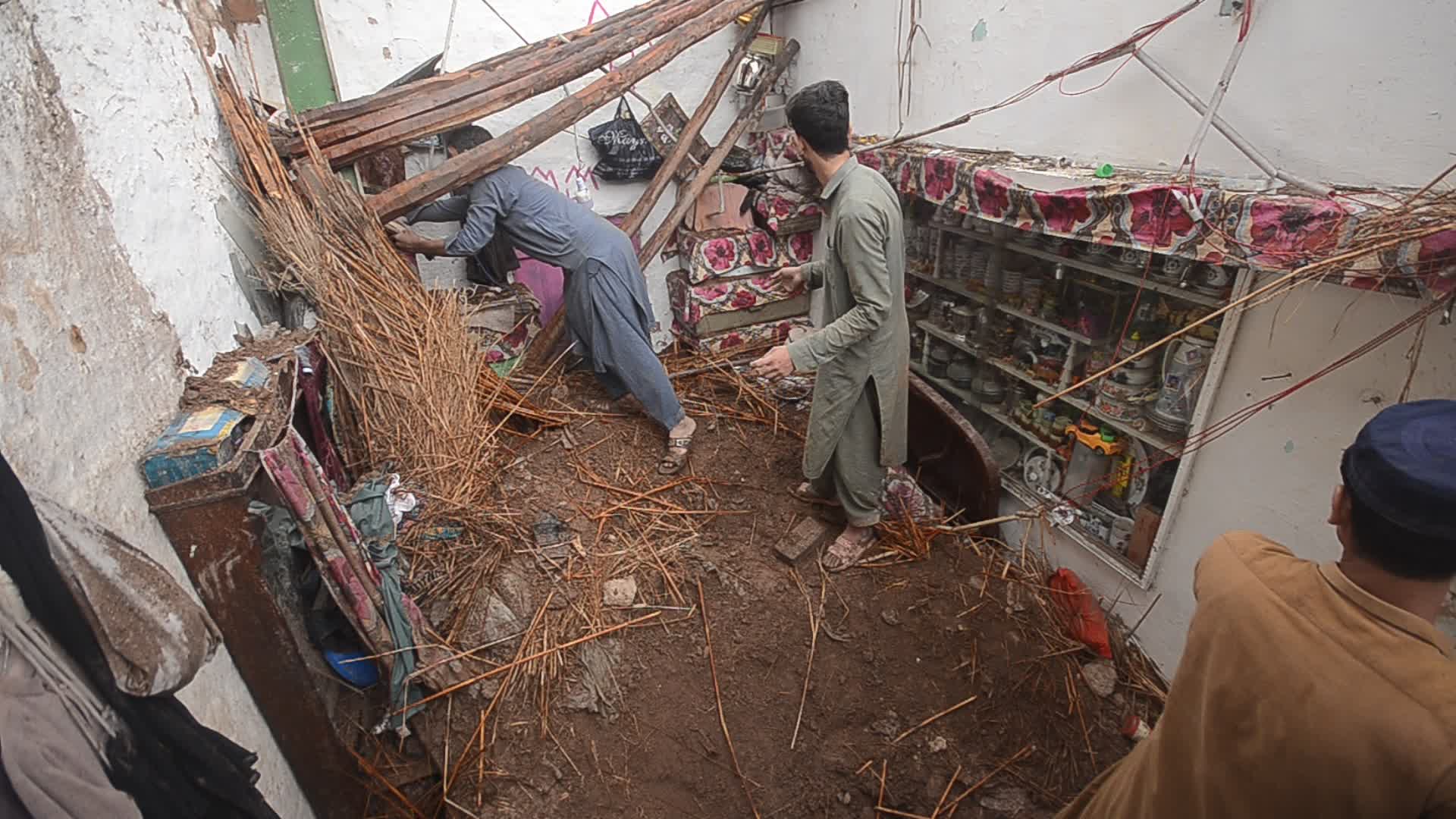 4 killed in roof collapse as heavy rain hits Pakistan's Peshawar
