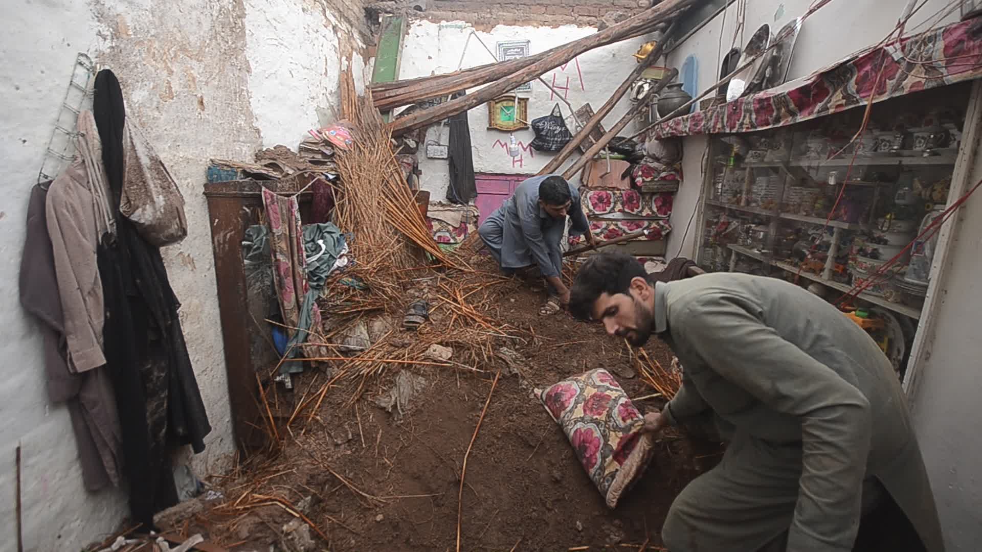 4 killed in roof collapse as heavy rain hits Pakistan's Peshawar
