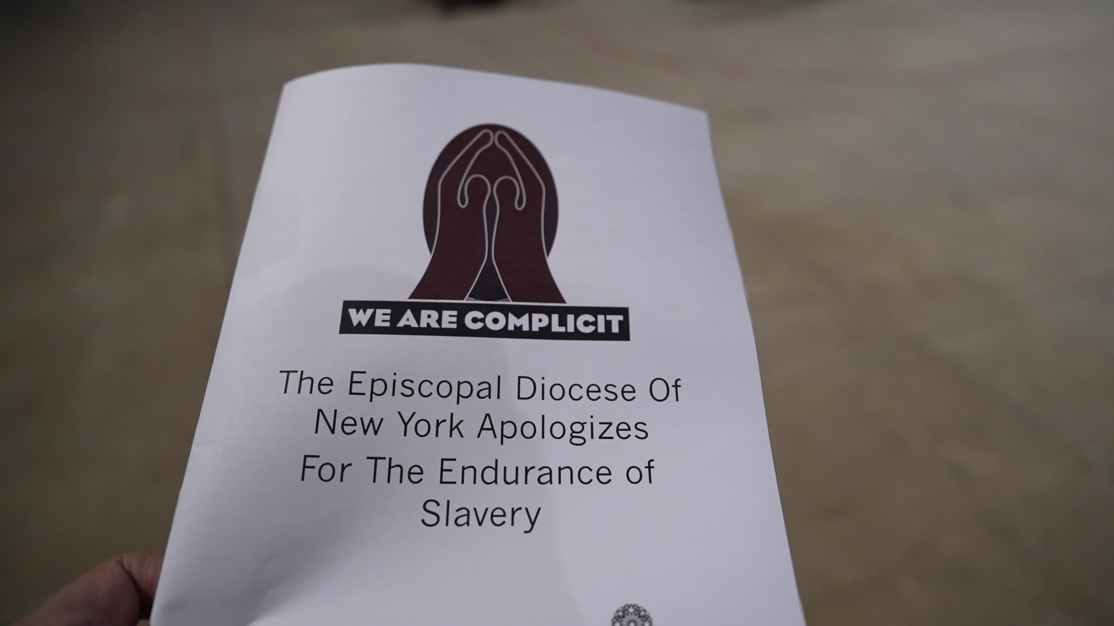 Episcopal Diocese of New York Set To Apologize For The Church's Role In Slavery