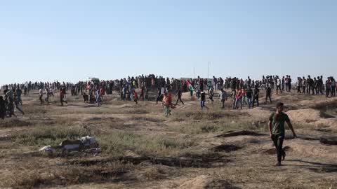 Clashes In Gaza