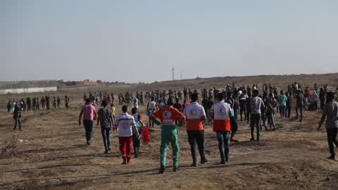 Clashes In Gaza