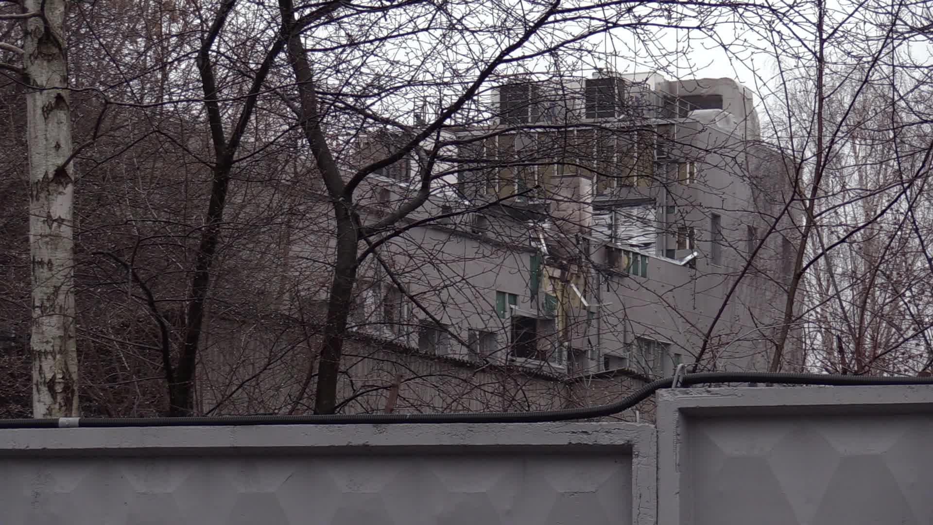 Russian drones attack in Kyiv, amid Russia's invasion of Ukraine