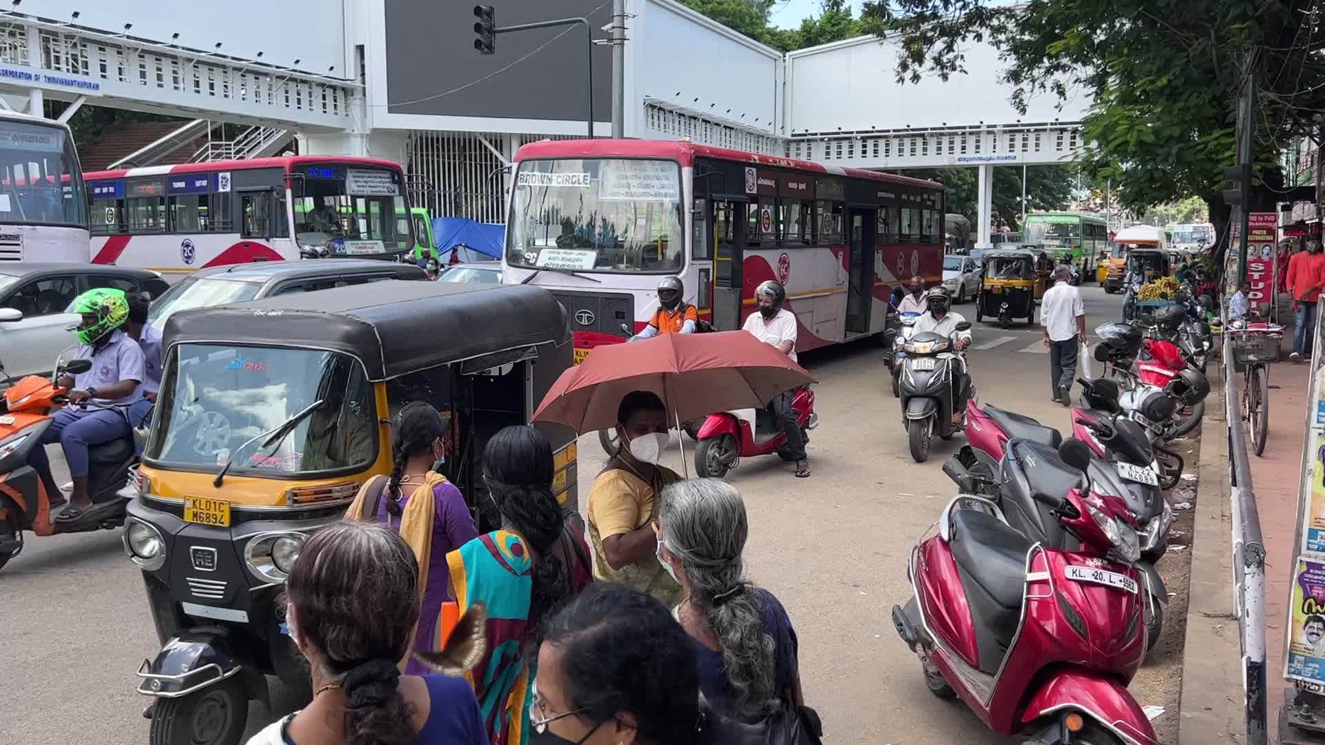 Daily life in Thiruvananthapuram