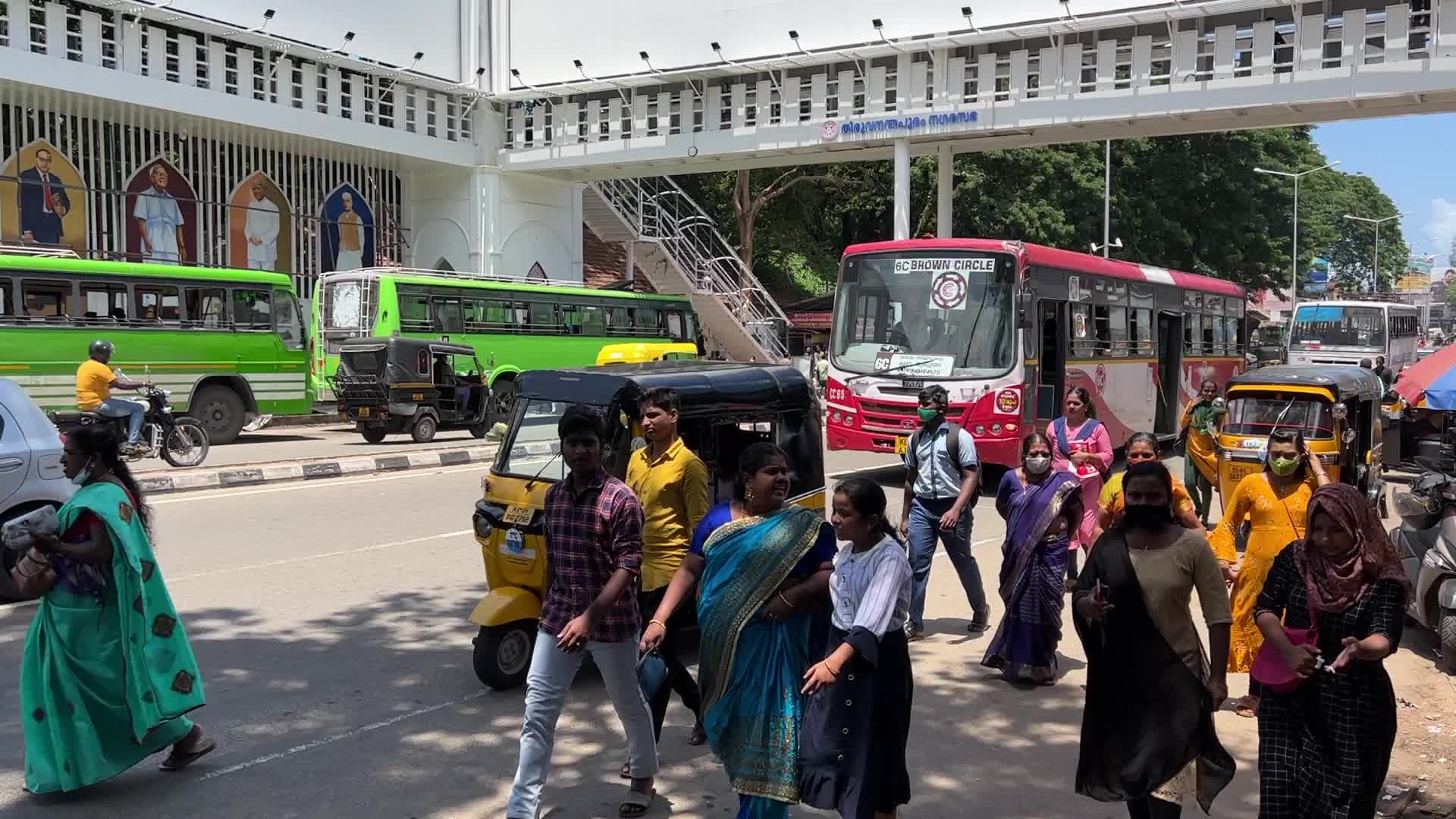 Daily life in Thiruvananthapuram
