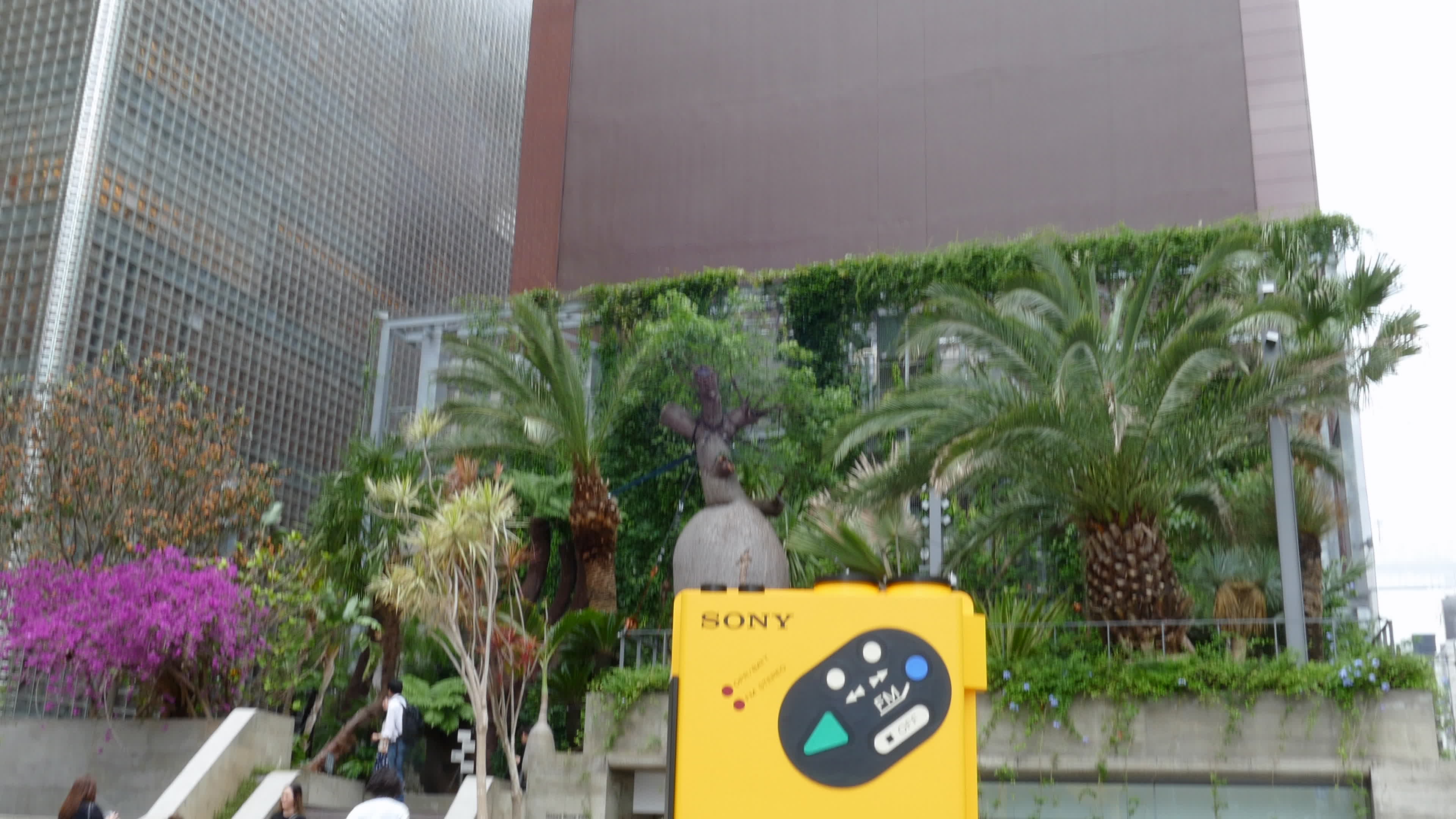 Sony celebrates the 40th anniversary of Walkman in Ginza
