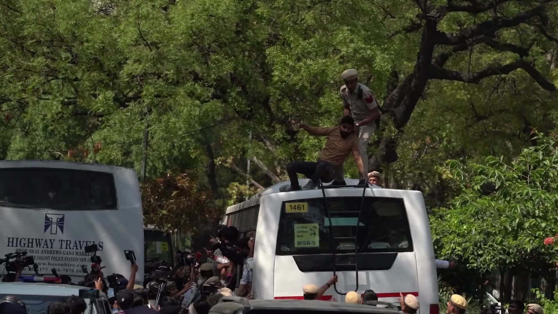 Protest In New Delhi, India