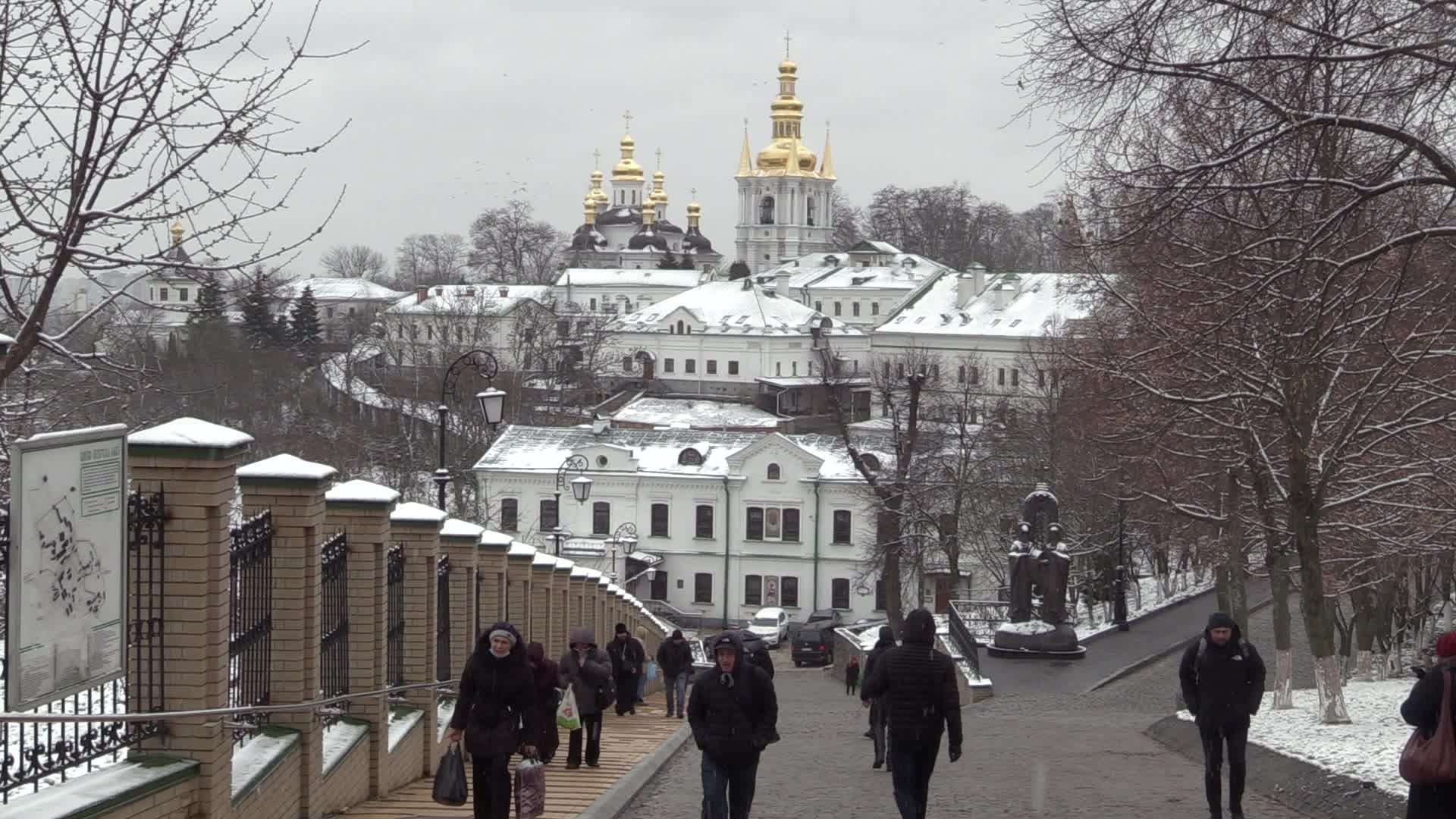 Kyiv Pechersk Lavra in Kyiv, amid Russian invasion of Ukraine