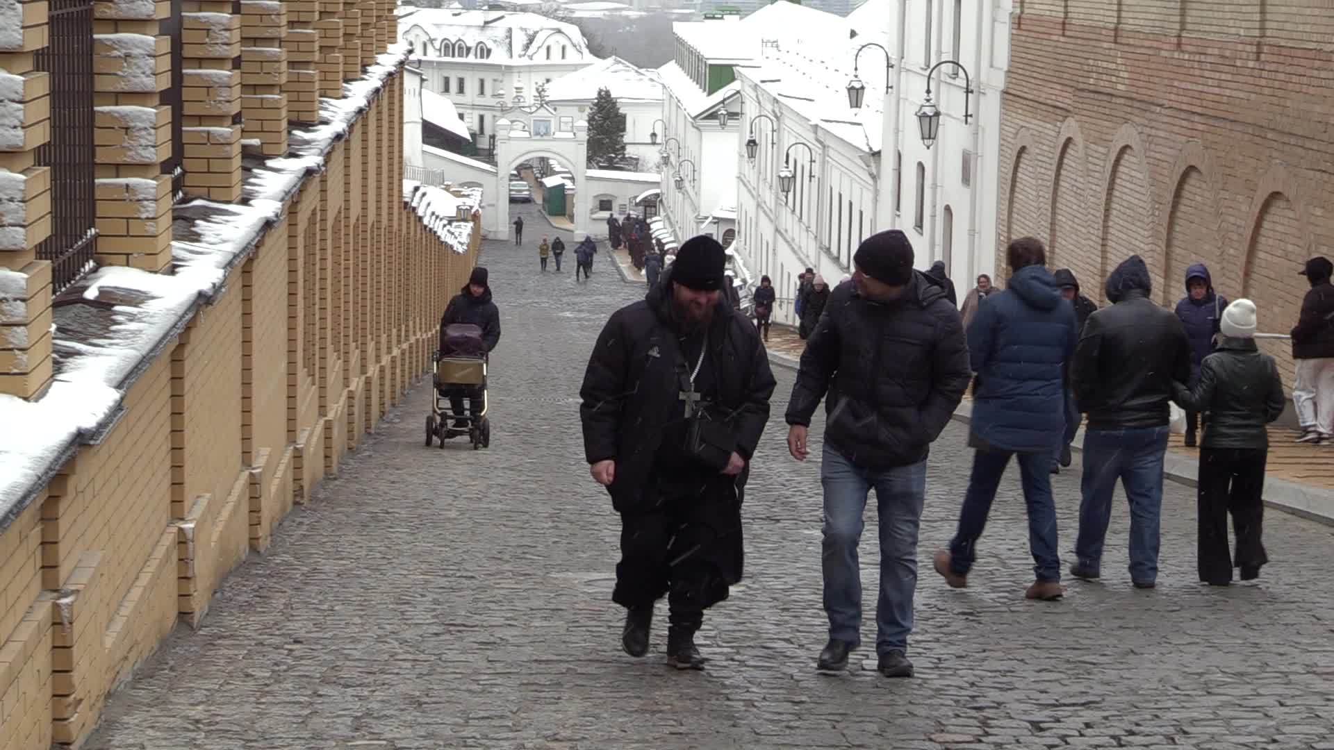 Kyiv Pechersk Lavra in Kyiv, amid Russian invasion of Ukraine