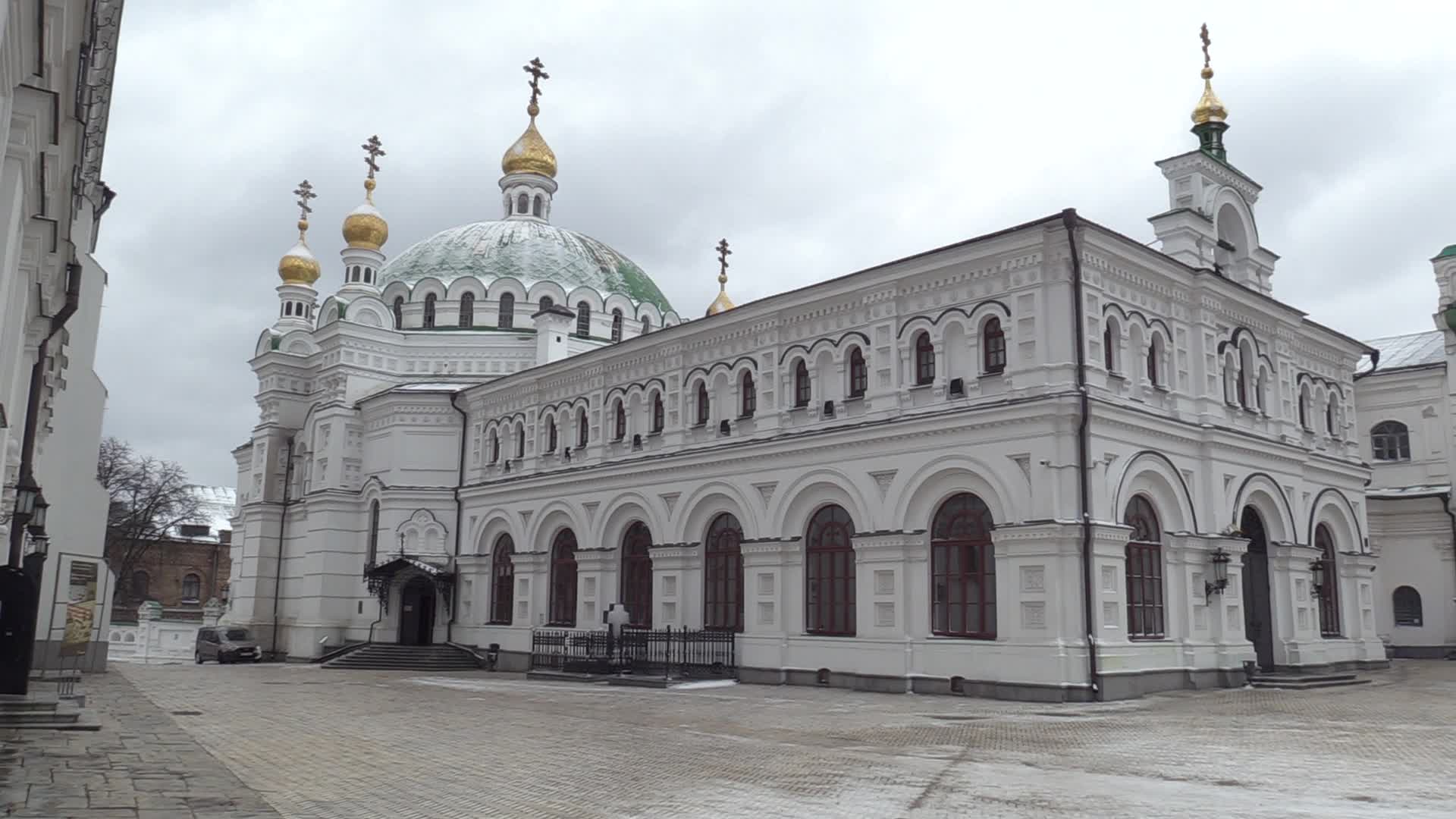 Kyiv Pechersk Lavra in Kyiv, amid Russian invasion of Ukraine