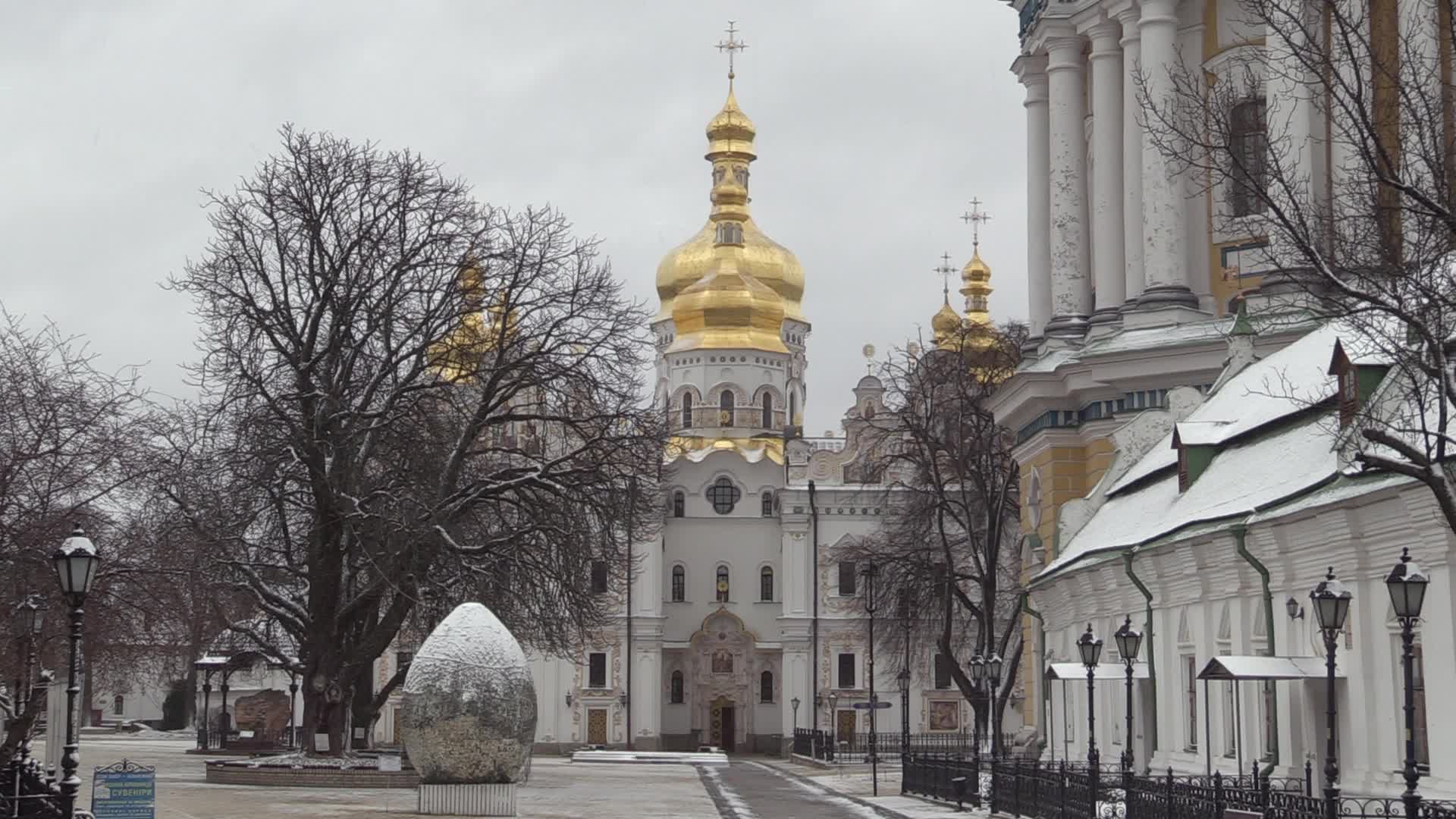 Kyiv Pechersk Lavra in Kyiv, amid Russian invasion of Ukraine