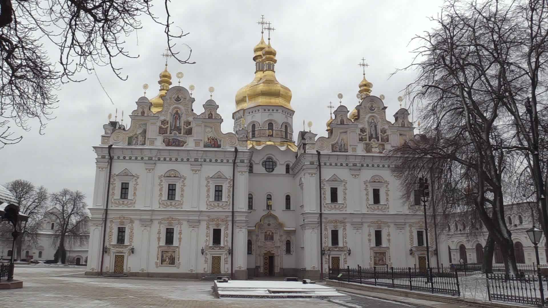 Kyiv Pechersk Lavra in Kyiv, amid Russian invasion of Ukraine