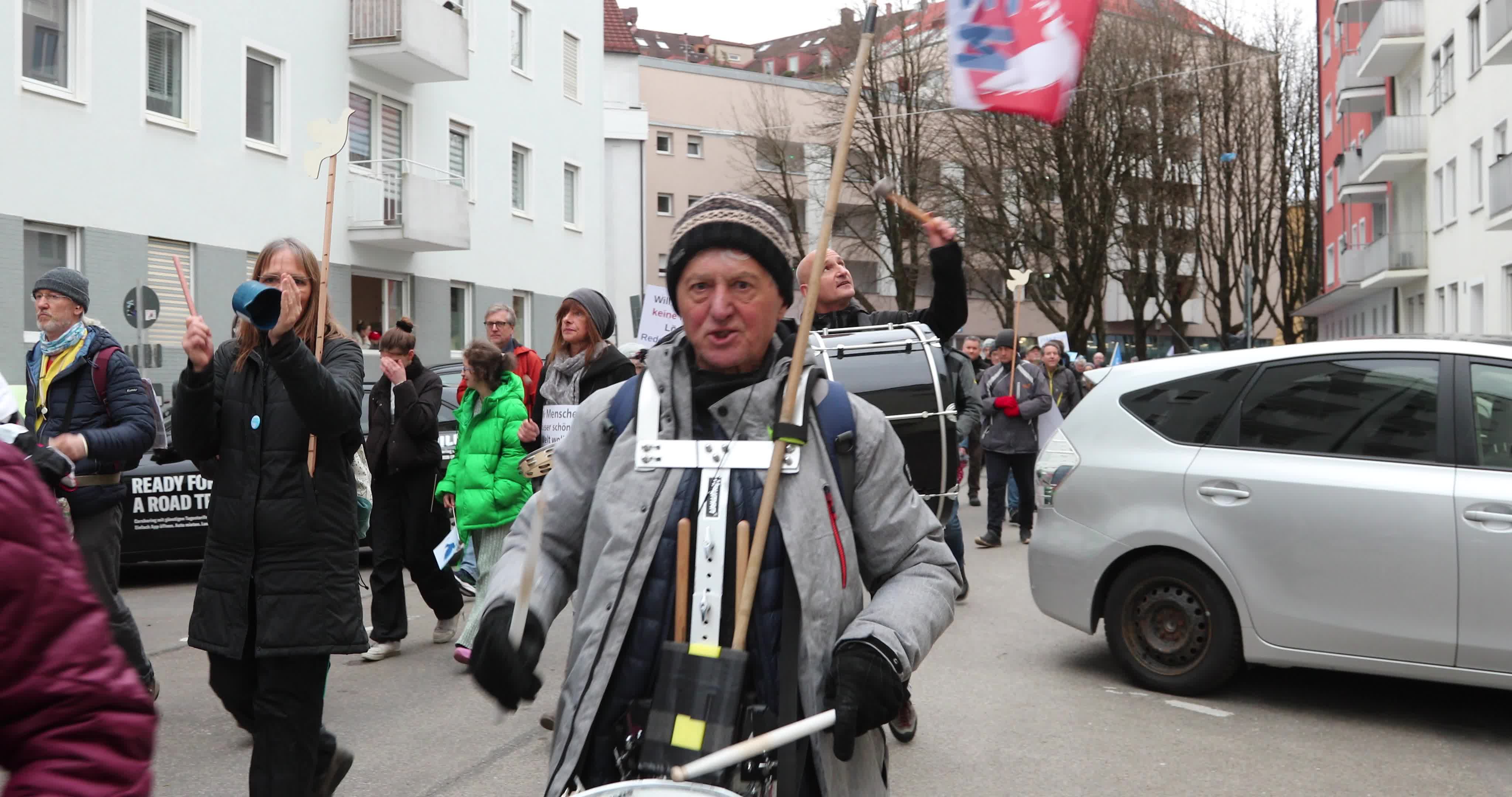Demonstration In Munich, Germany