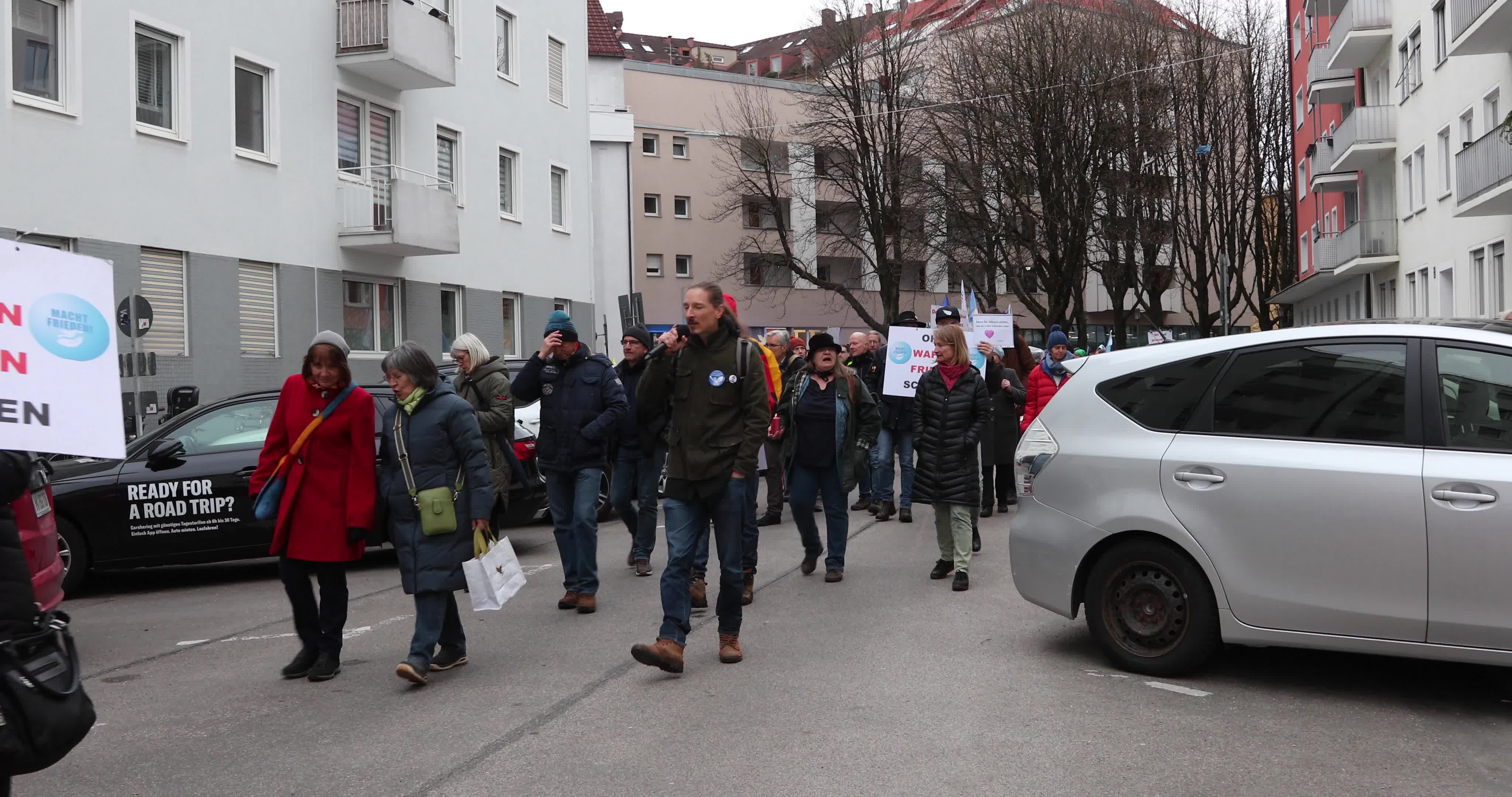 Demonstration In Munich, Germany
