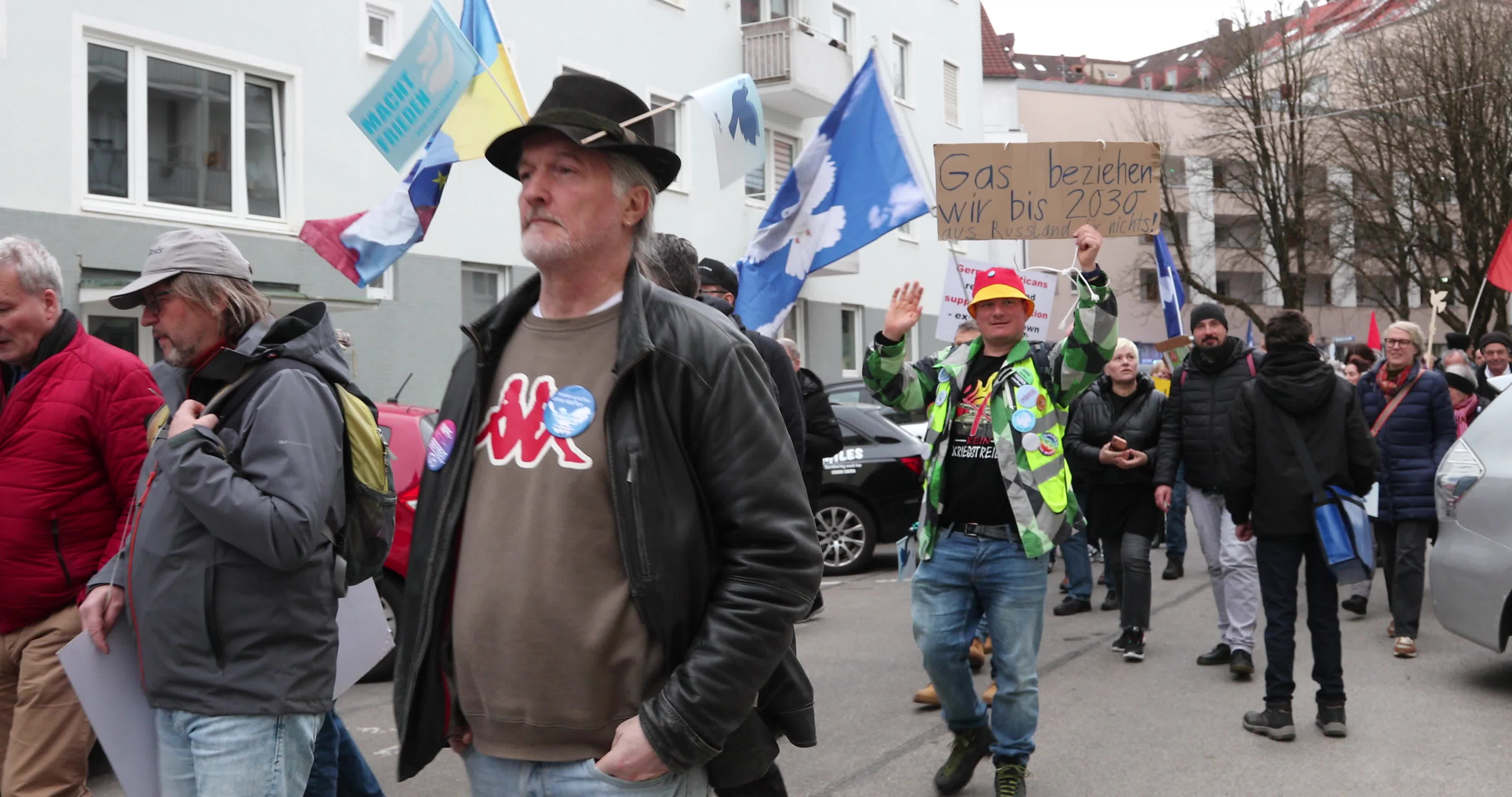 Demonstration In Munich, Germany