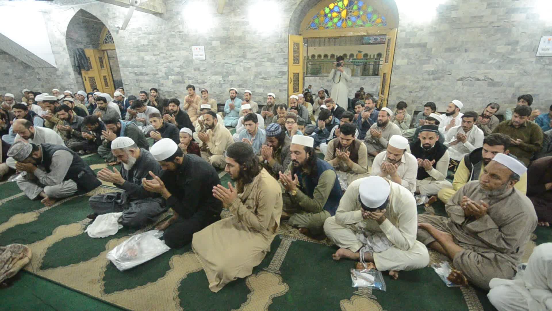 Taraweeh prayer in Peshawar