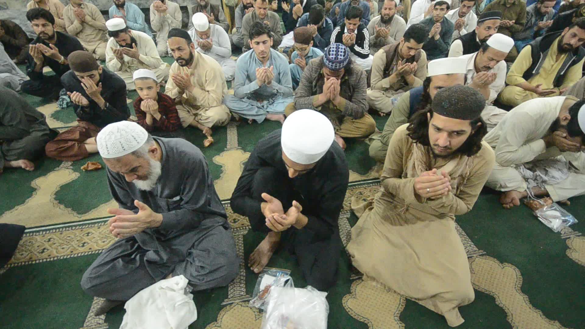 Taraweeh prayer in Peshawar