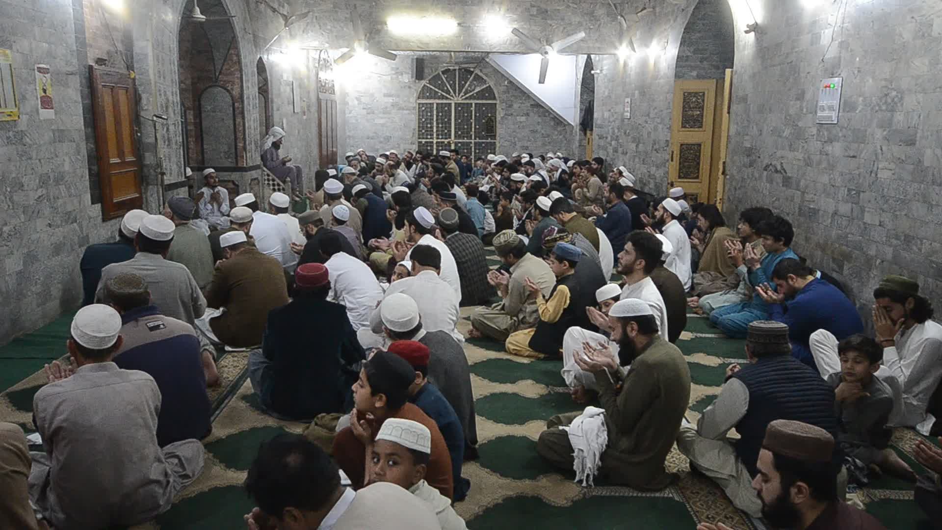 Taraweeh prayer in Peshawar