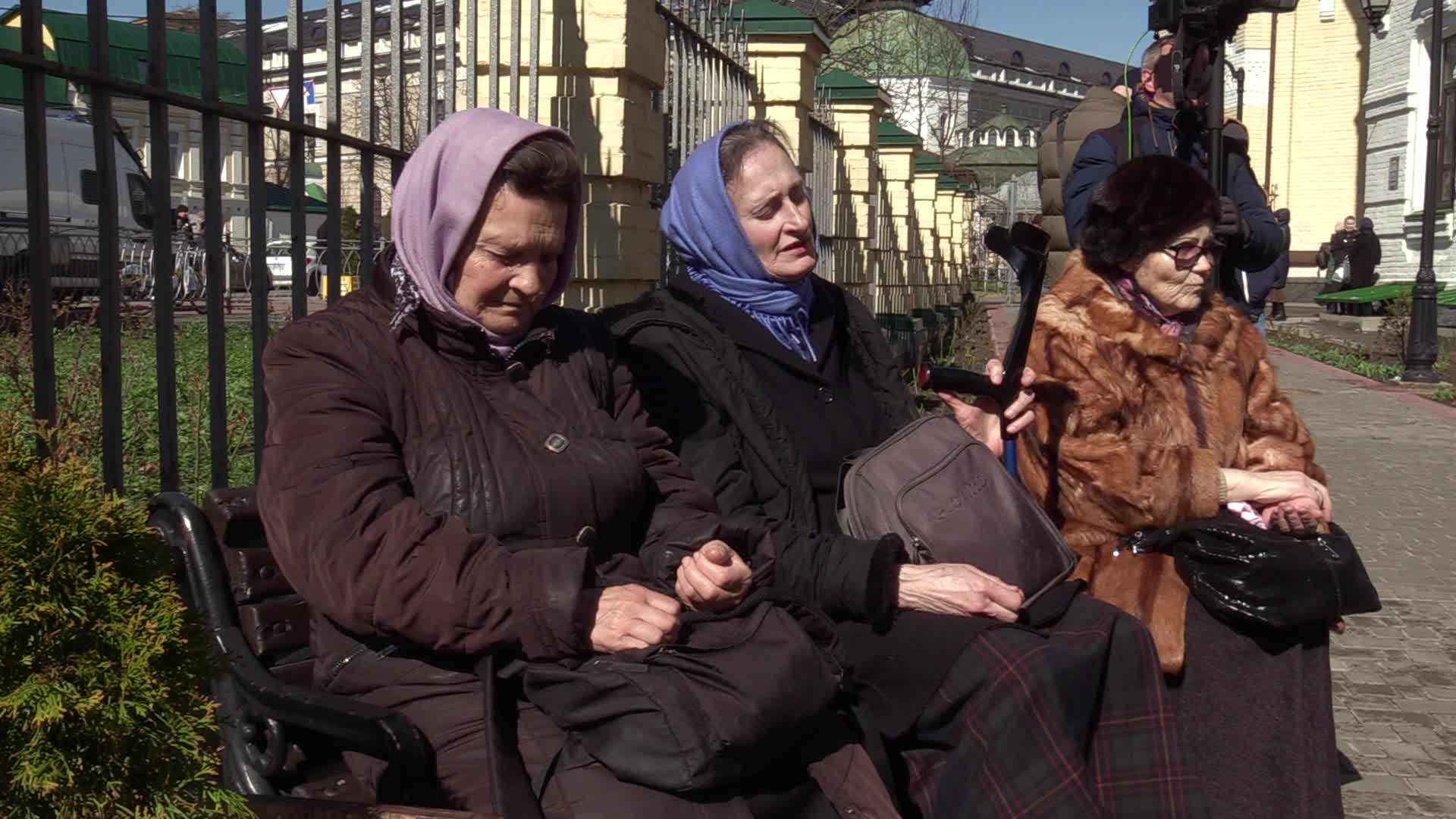 Faithful Block Entry At The Kyiv-Pechersk Lavra Despite Lease Agreement Expired In Kyiv, Amid Russia's Invasion Of Ukraine