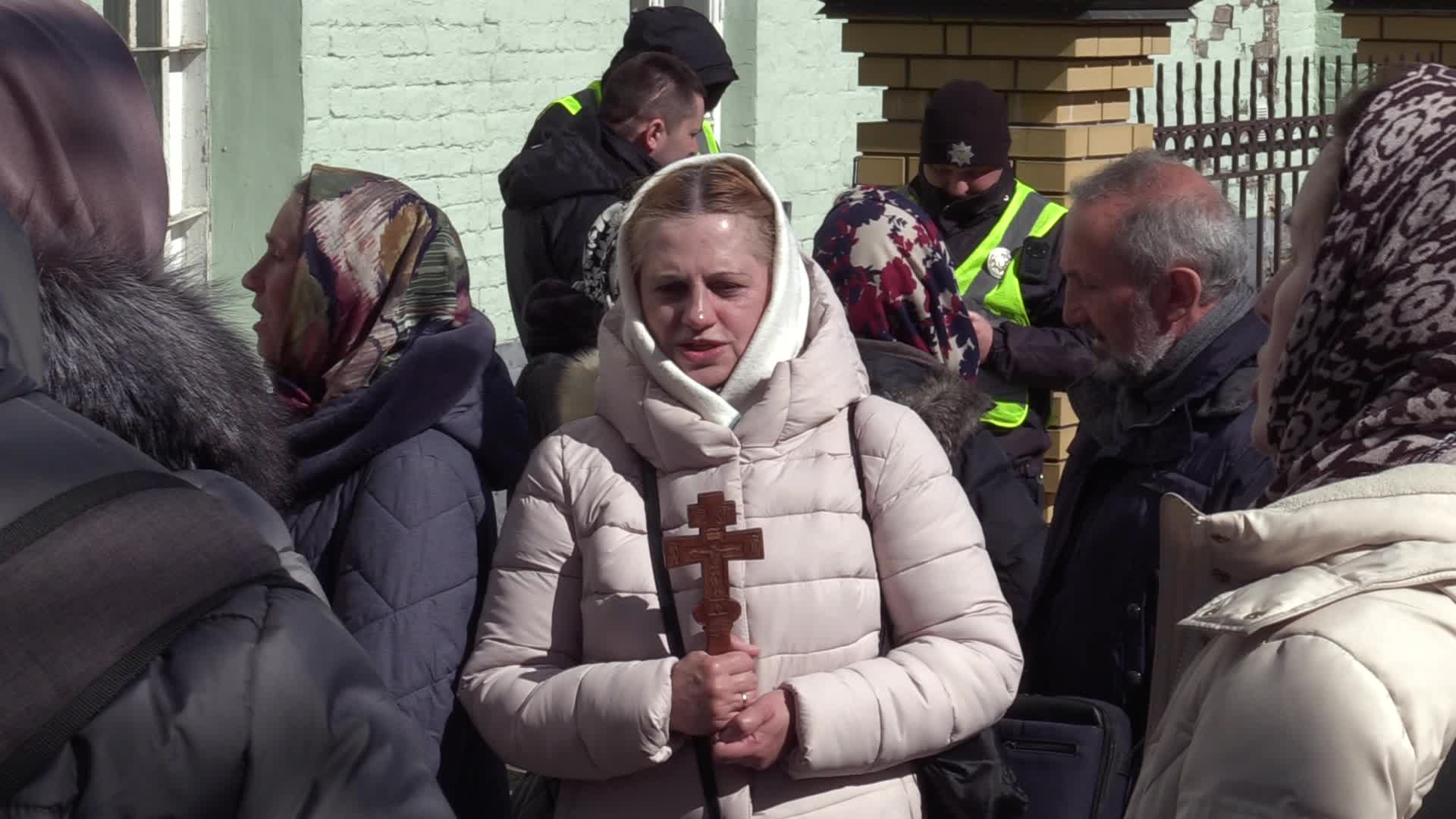 Faithful Block Entry At The Kyiv-Pechersk Lavra Despite Lease Agreement Expired In Kyiv, Amid Russia's Invasion Of Ukraine