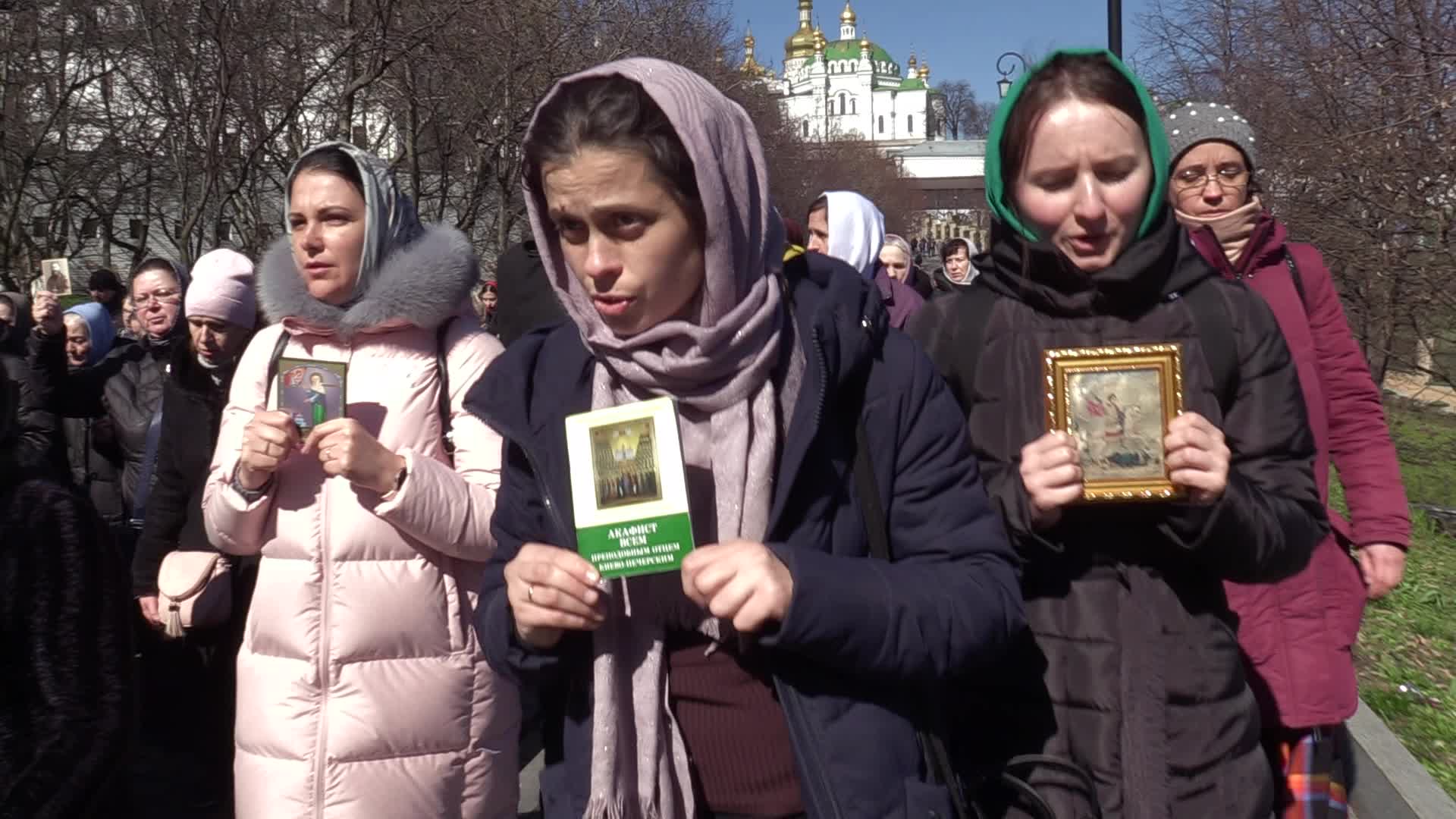 Faithful Held A Procession At The Kyiv-Pechersk Lavra Despite Lease Agreement Expired In Kyiv, Amid Russia's Invasion Of Ukraine