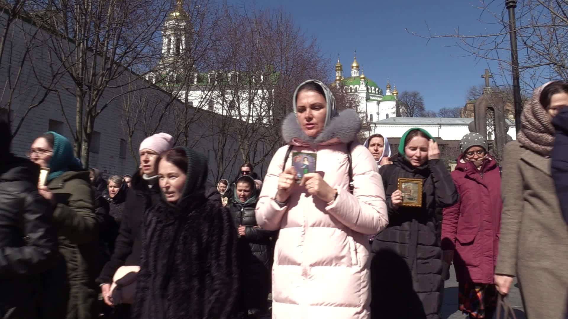 Faithful Held A Procession At The Kyiv-Pechersk Lavra Despite Lease Agreement Expired In Kyiv, Amid Russia's Invasion Of Ukraine
