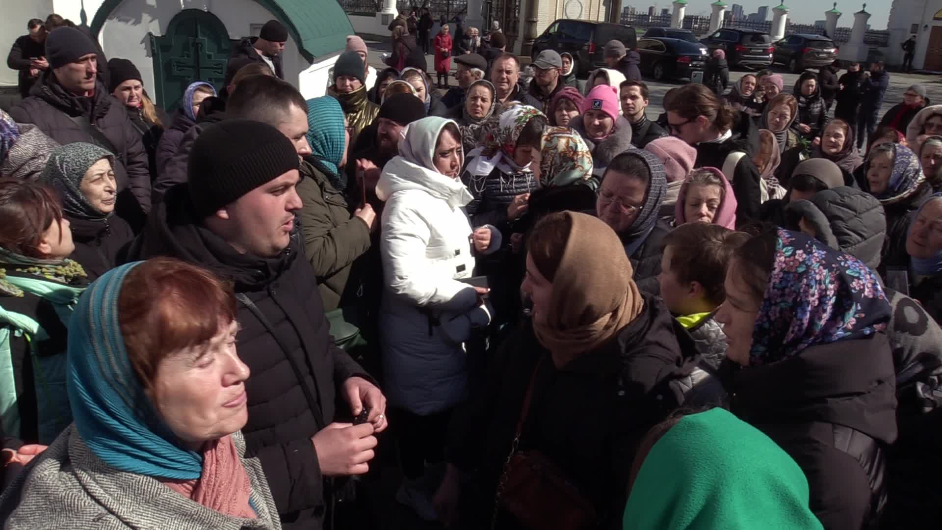 Faithful Held A Procession At The Kyiv-Pechersk Lavra Despite Lease Agreement Expired In Kyiv, Amid Russia's Invasion Of Ukraine