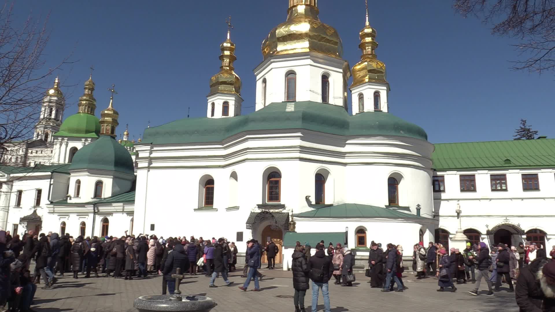 Faithful Held A Procession At The Kyiv-Pechersk Lavra Despite Lease Agreement Expired In Kyiv, Amid Russia's Invasion Of Ukraine