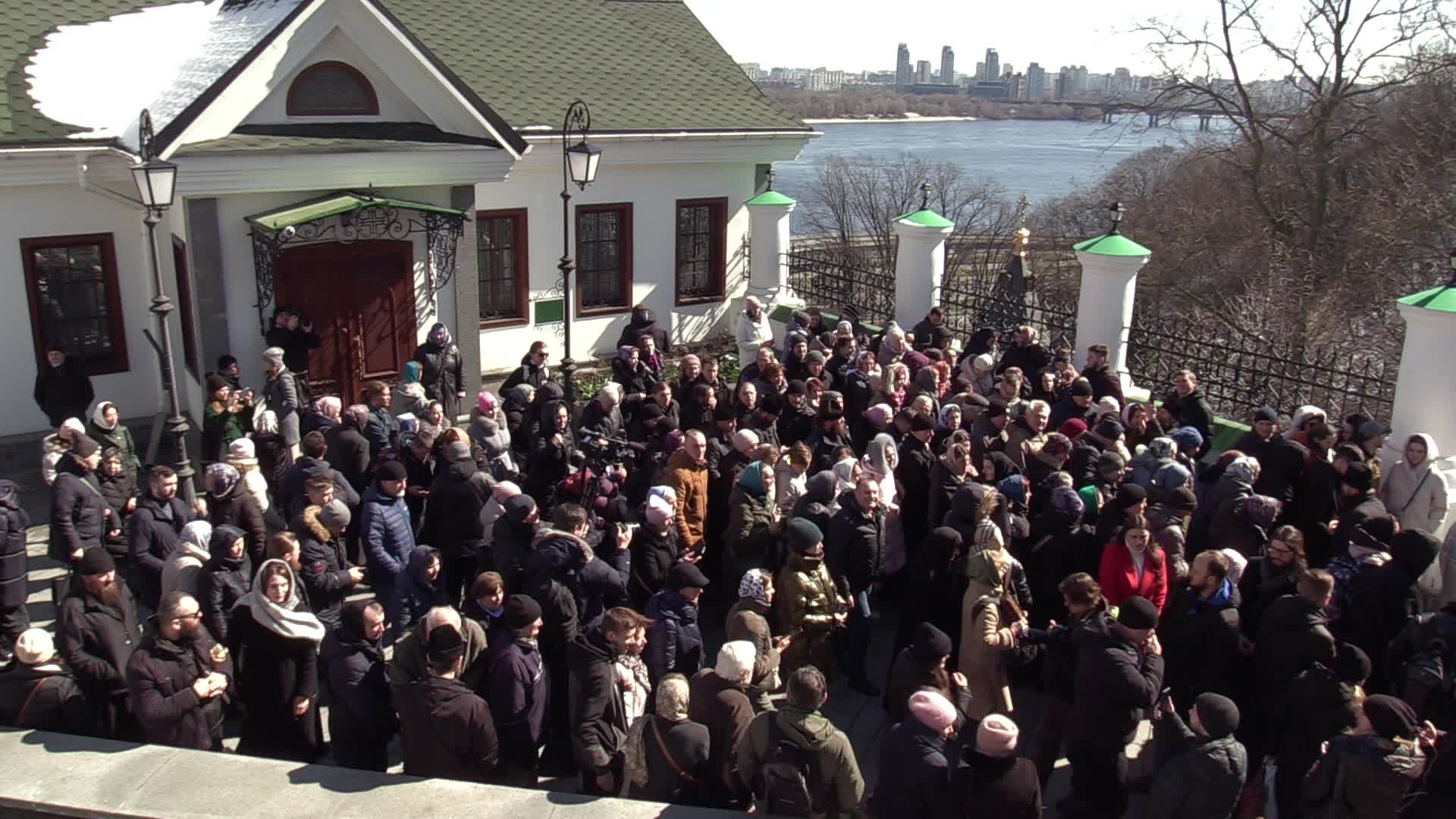 Faithful Held A Procession At The Kyiv-Pechersk Lavra Despite Lease Agreement Expired In Kyiv, Amid Russia's Invasion Of Ukraine