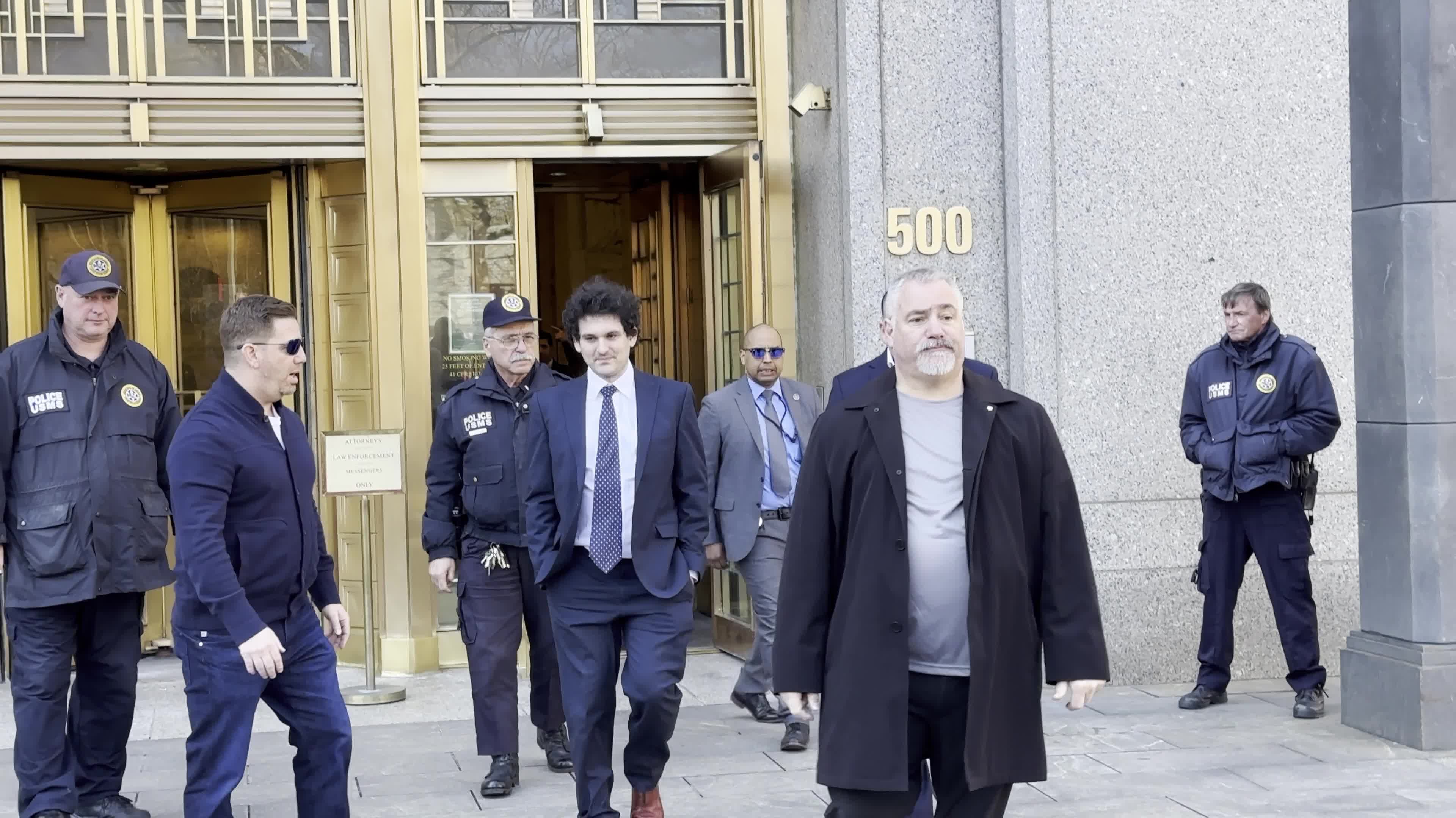 FTX Founder Sam Bankman-Fried at Federal Court