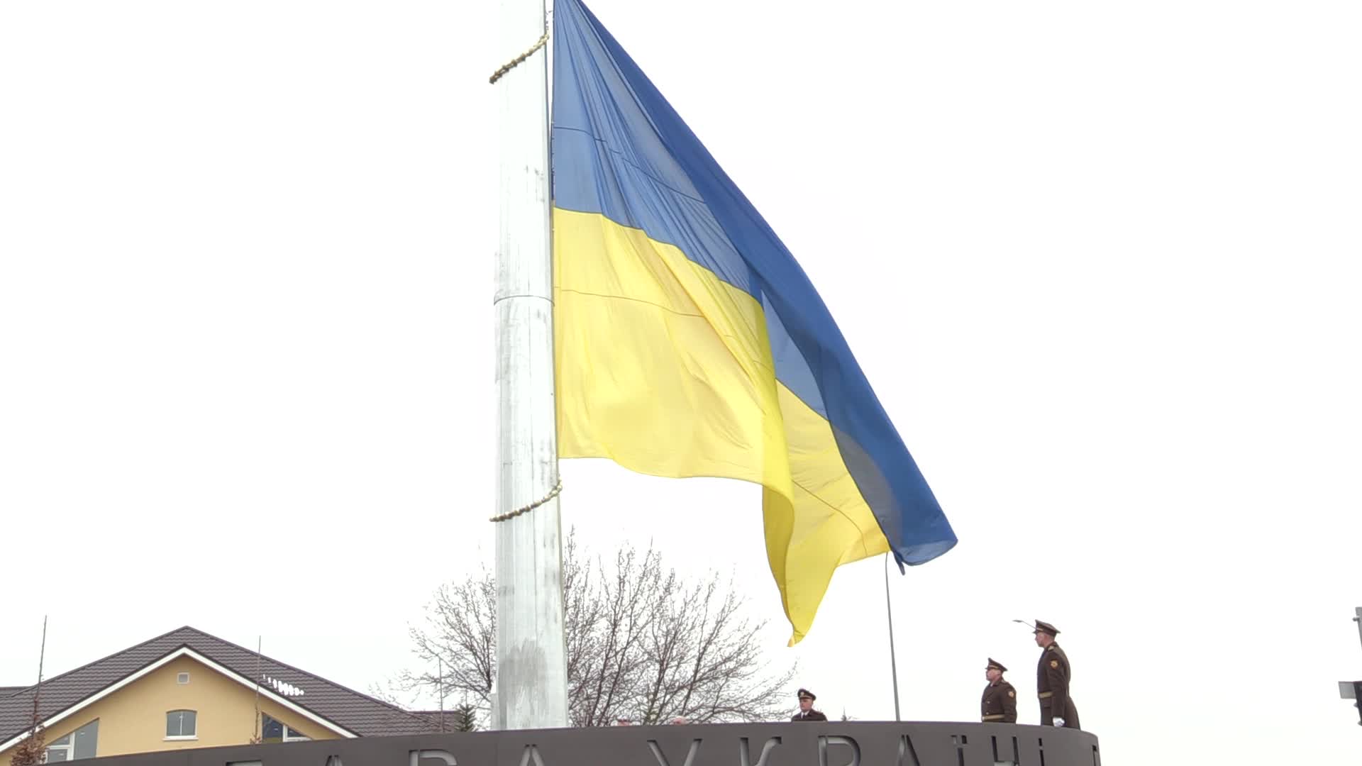 Prime Ministers of Slovakia, Slovenia, Croatia and President of Moldova visit Ukraine at the first anniversary of the liberation from Russian troops in Bucha, amid Russia's invasion of Ukraine