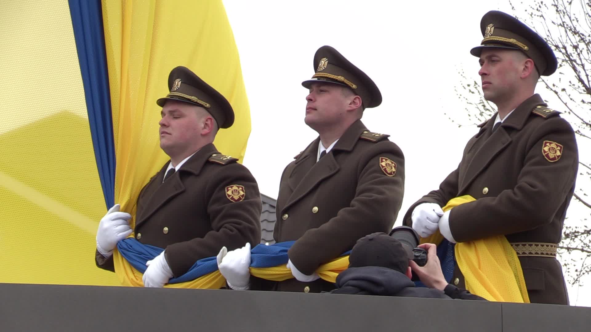 Prime Ministers of Slovakia, Slovenia, Croatia and President of Moldova visit Ukraine on the first anniversary of the liberation from Russian troops in Bucha, amid Russia's invasion of Ukraine