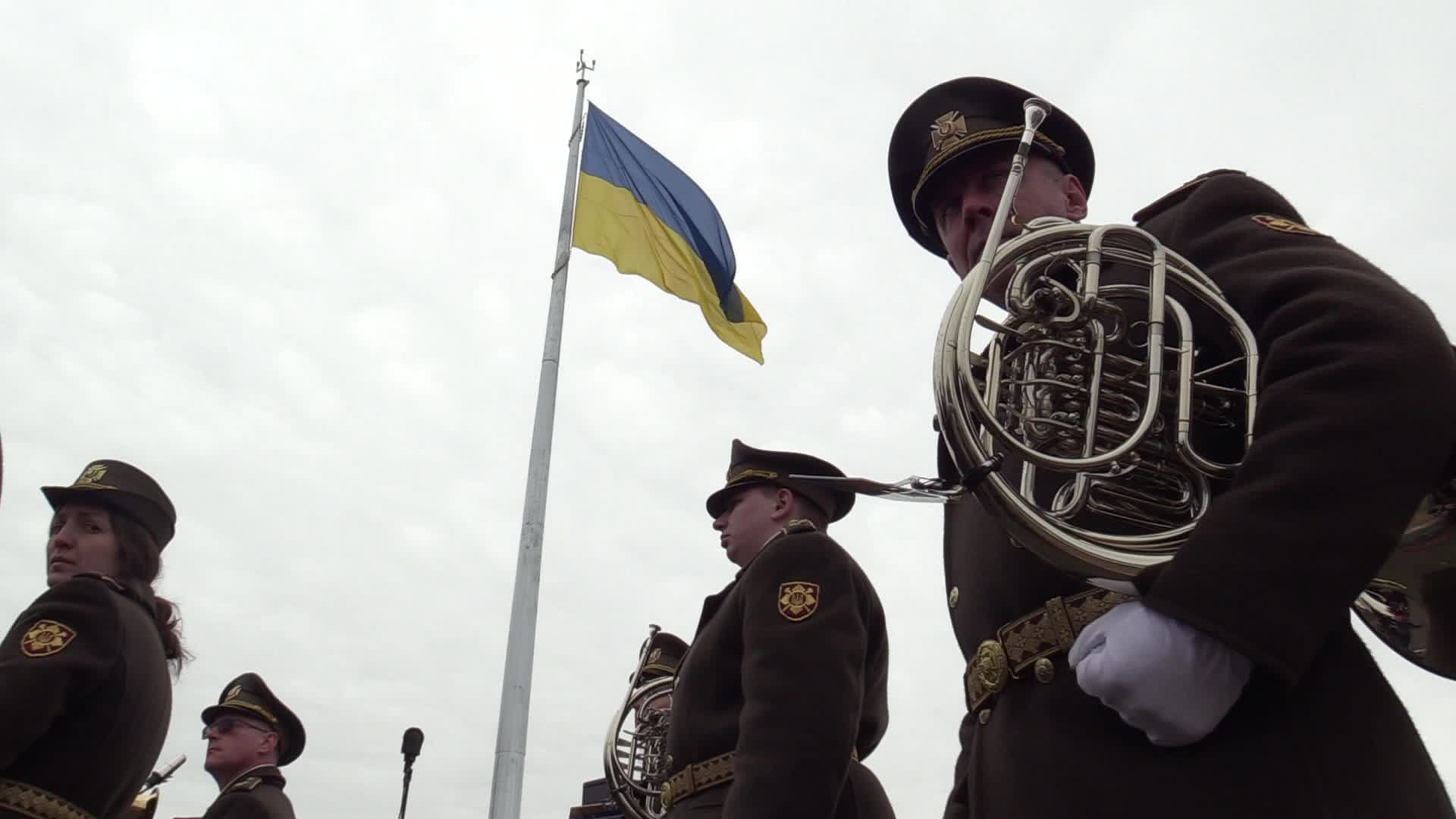 Prime Ministers of Slovakia, Slovenia, Croatia and President of Moldova visit Ukraine on the first anniversary of the liberation from Russian troops in Bucha, amid Russia's invasion of Ukraine