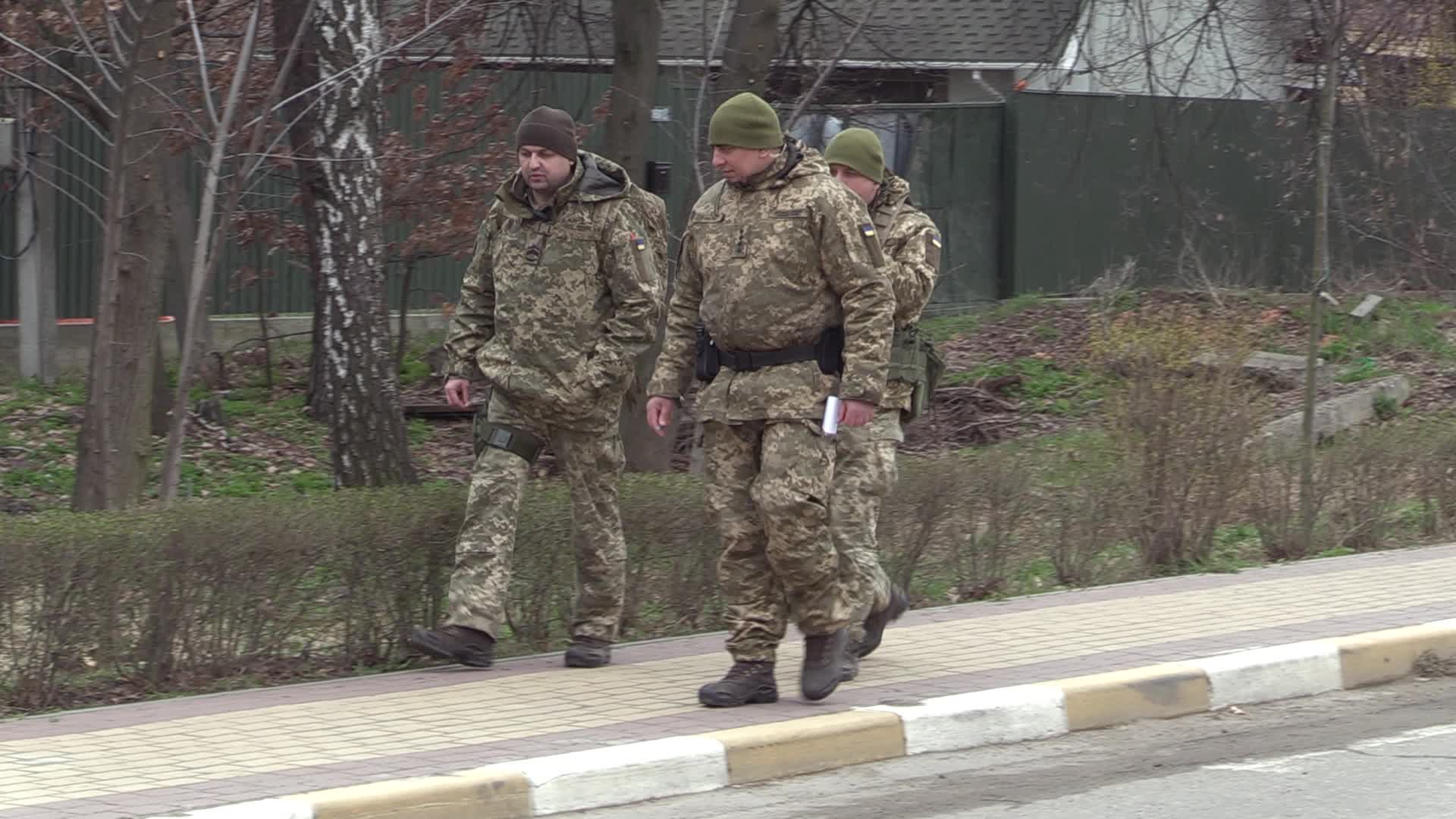 Prime Ministers of Slovakia, Slovenia, Croatia and President of Moldova visit Ukraine on the first anniversary of the liberation from Russian troops in Bucha, amid Russia's invasion of Ukraine
