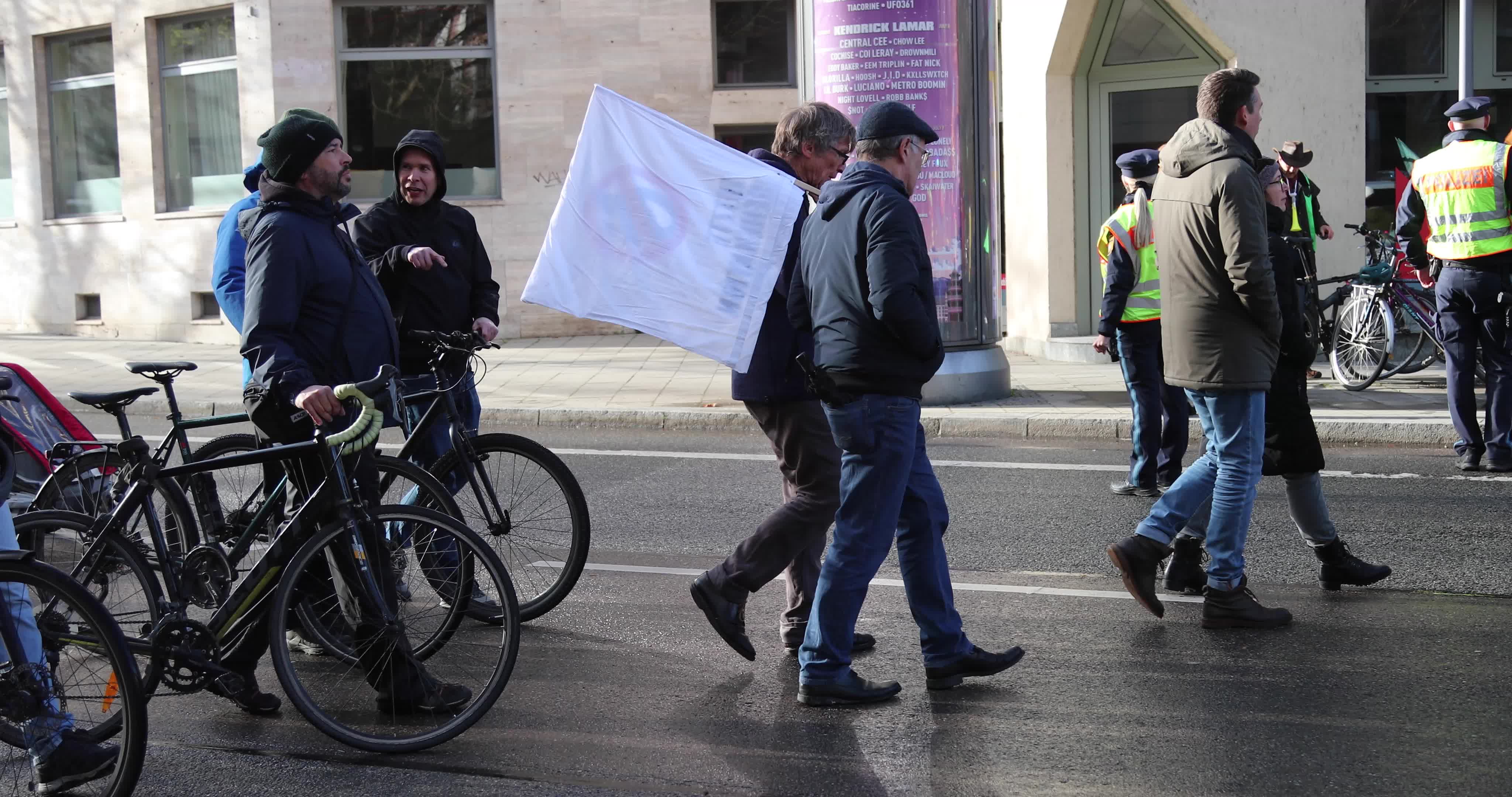 Munich: Fridays for Future protests against the decisions of the German coalition comitee