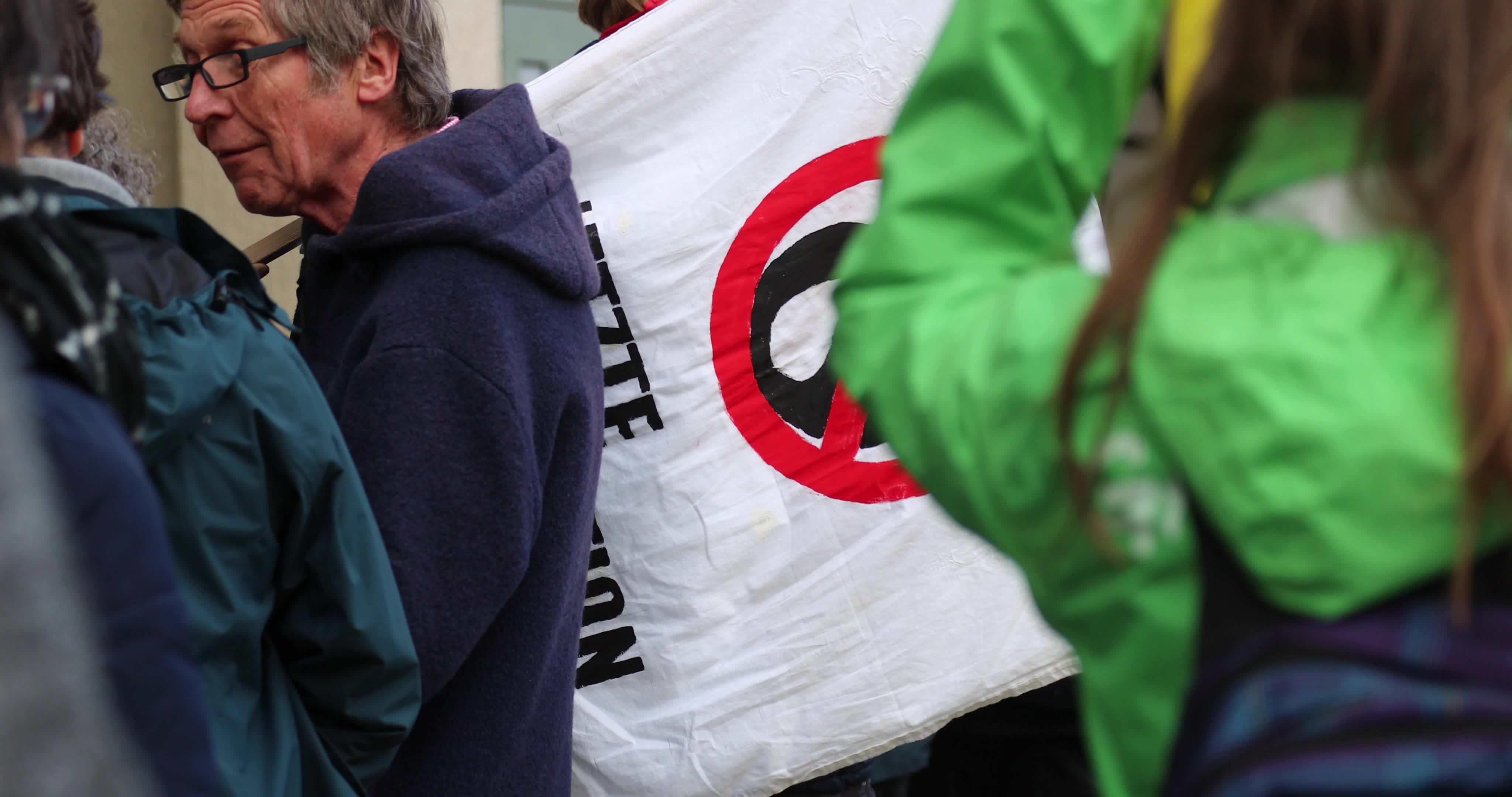 Munich: Fridays for Future protests against the decisions of the German coalition comitee