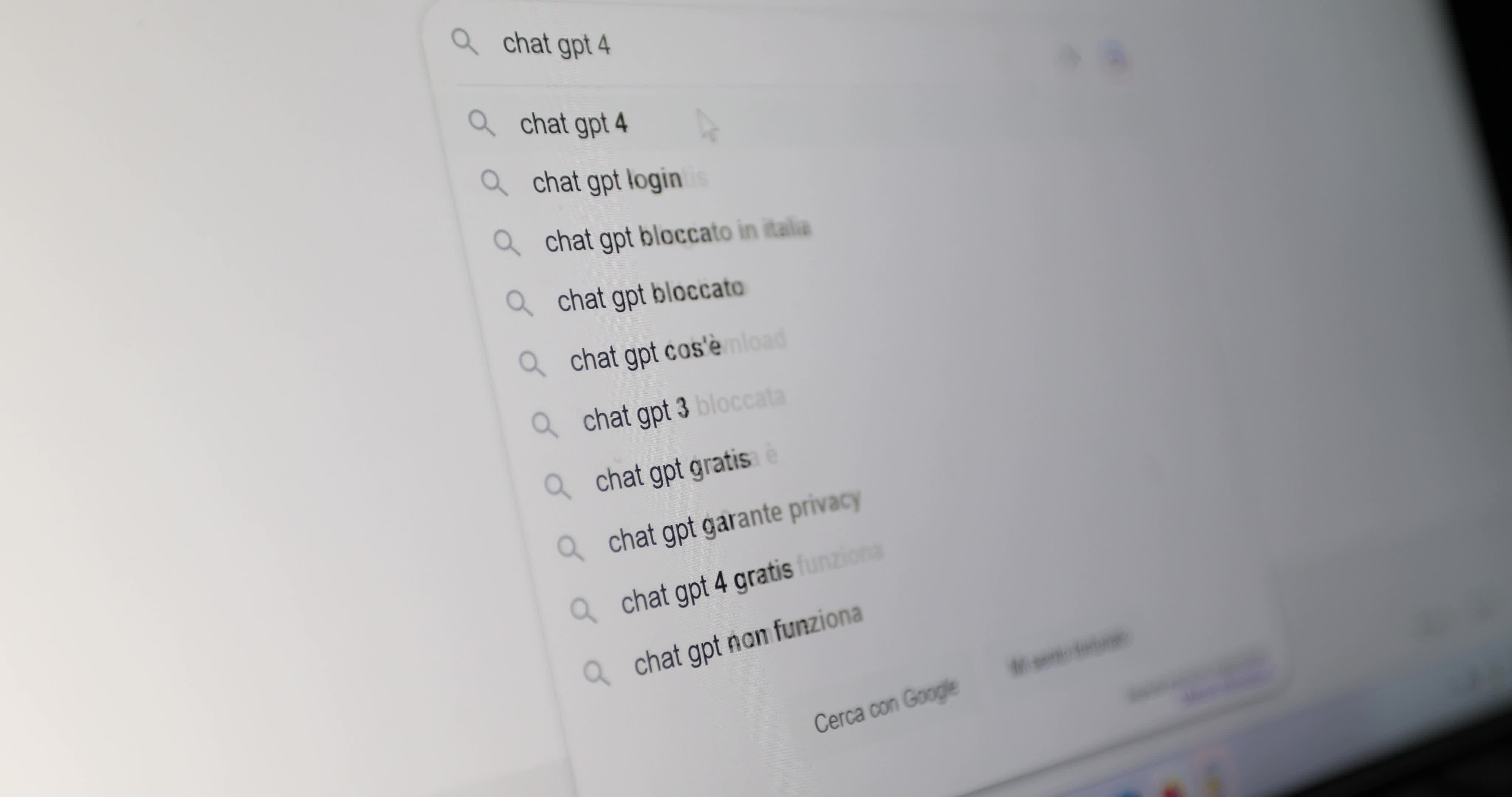 Italy Bans ChatGPT Due to Privacy Concerns