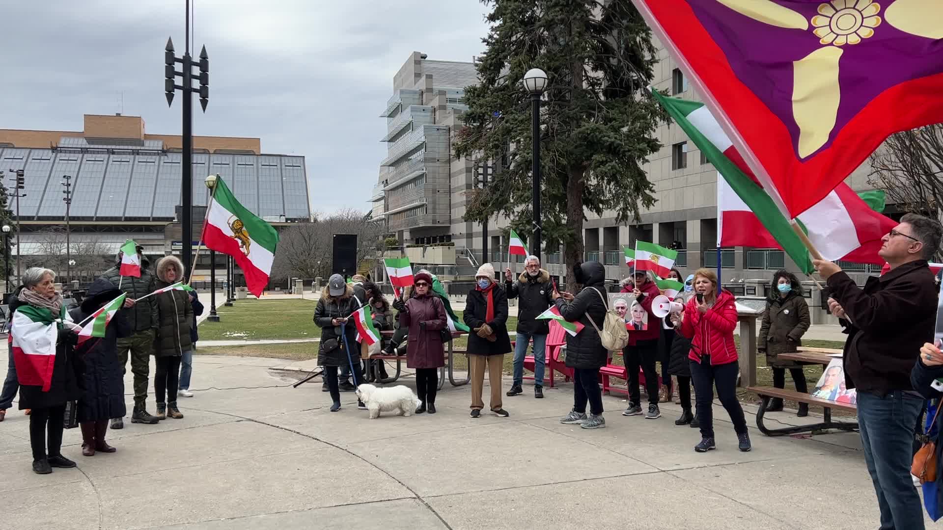 Rally against the Iranian Islamic regime