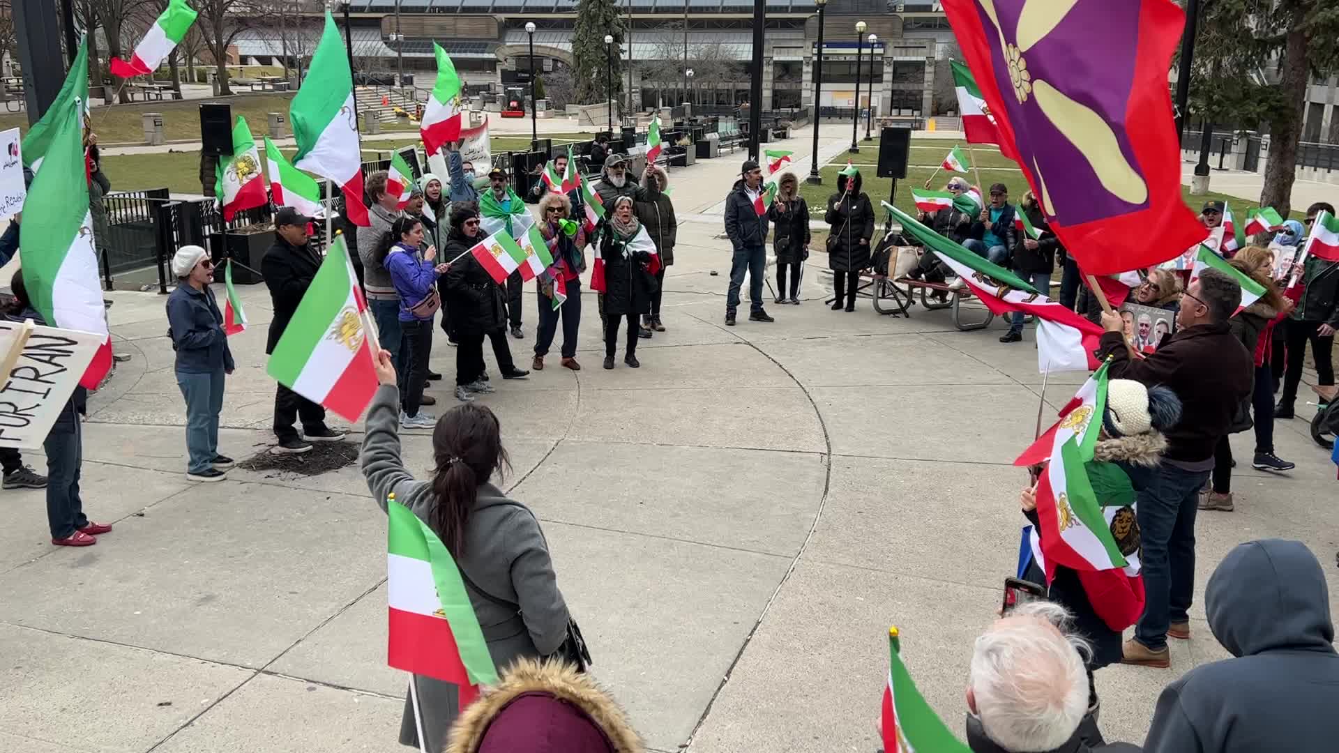 Rally against the Iranian Islamic regime