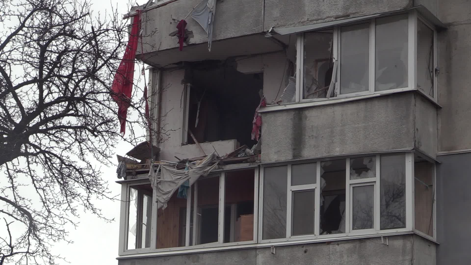 The first anniversary of liberation Borodyanka from Russian troops, amid Russia's invasion of Ukraine.