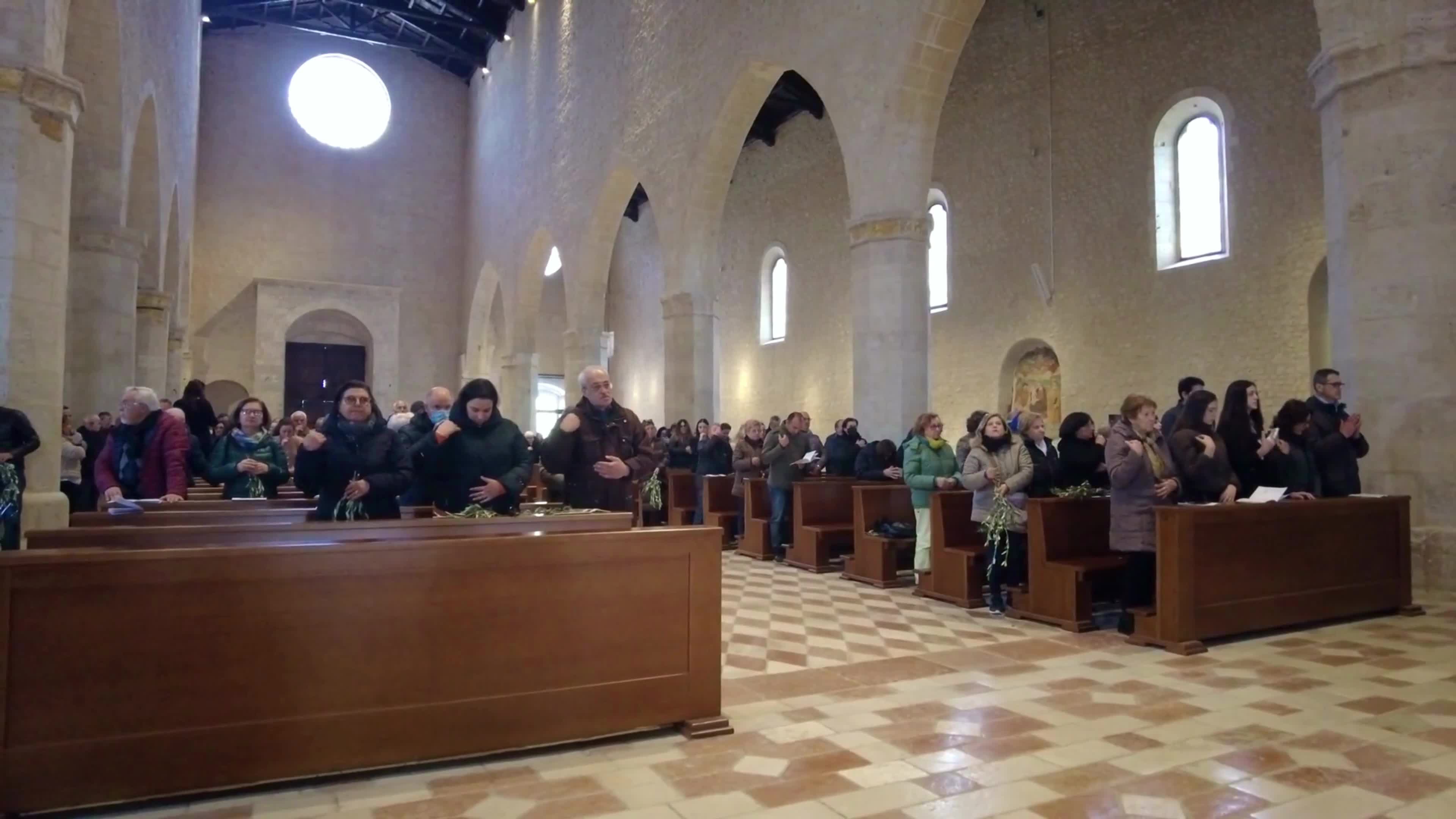 Palm Sunday In L'Aquila