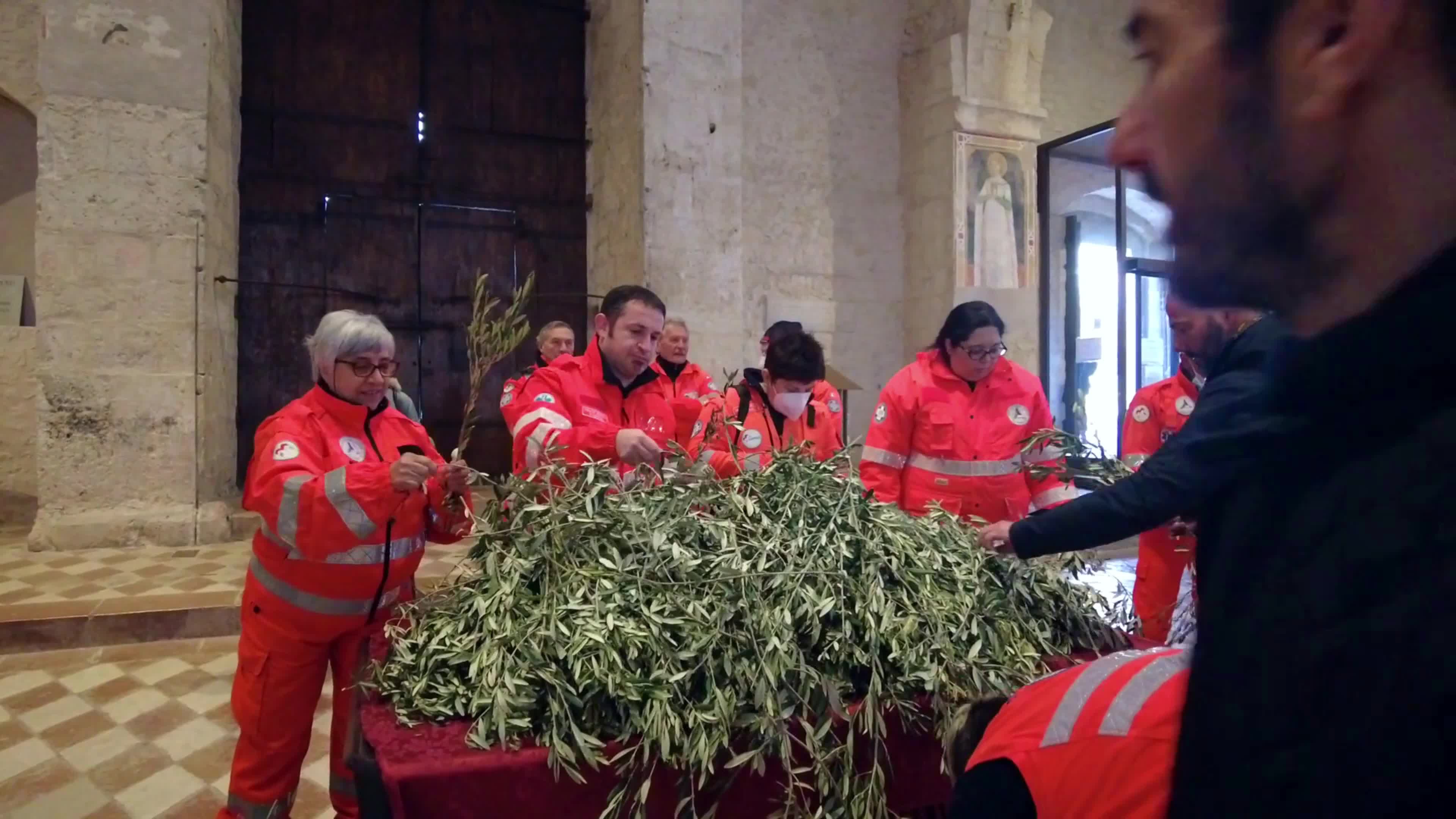 Palm Sunday In L'Aquila