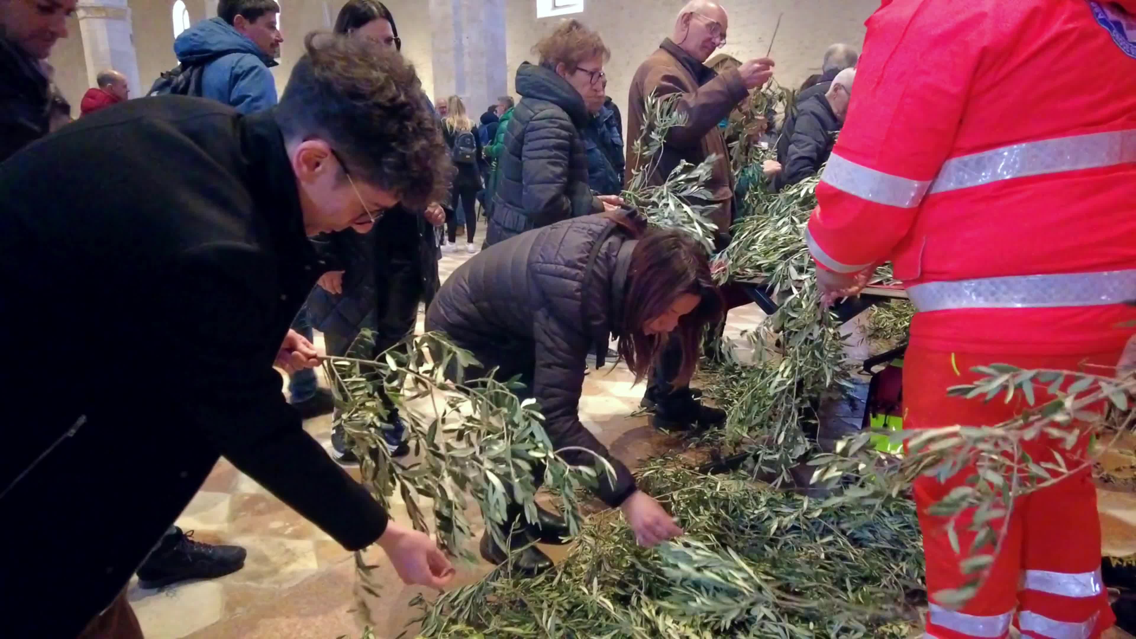 Palm Sunday In L'Aquila