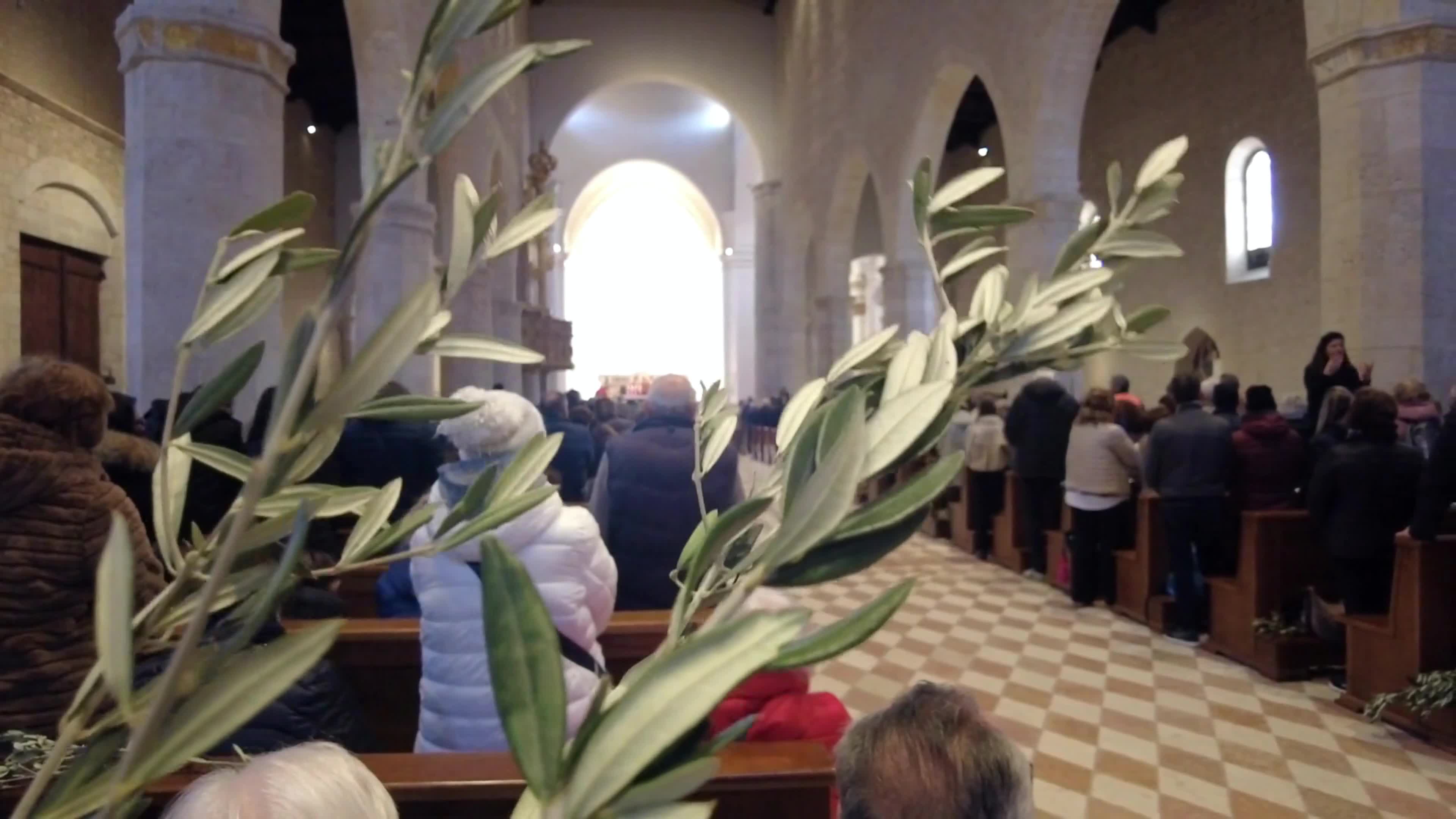 Palm Sunday In L'Aquila