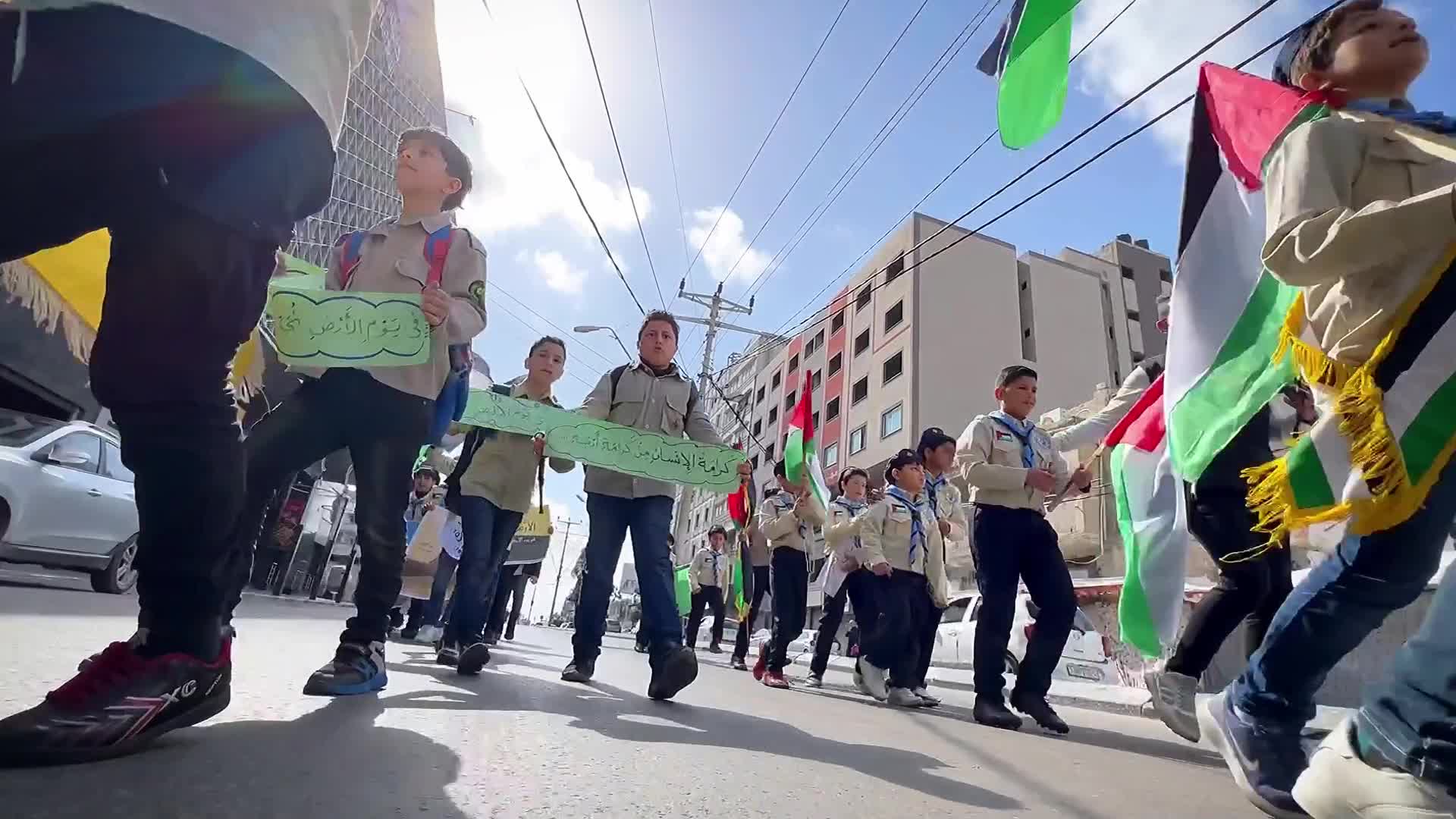 Land Day Rally In Gaza, Palestine
