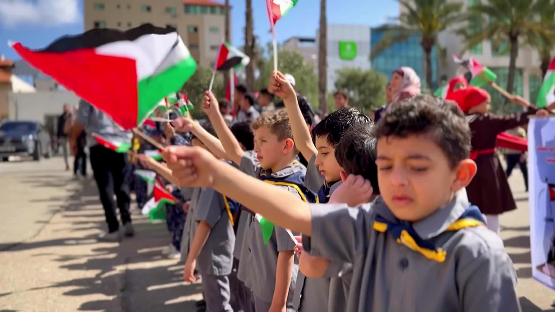 Land Day Rally In Gaza, Palestine